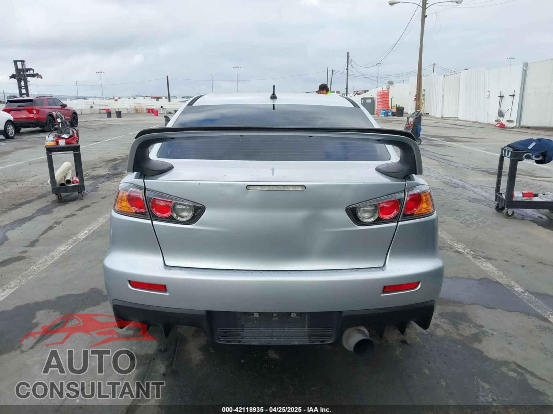 MITSUBISHI LANCER EVOLUTION 2011 - JA32W8FV6BU046340