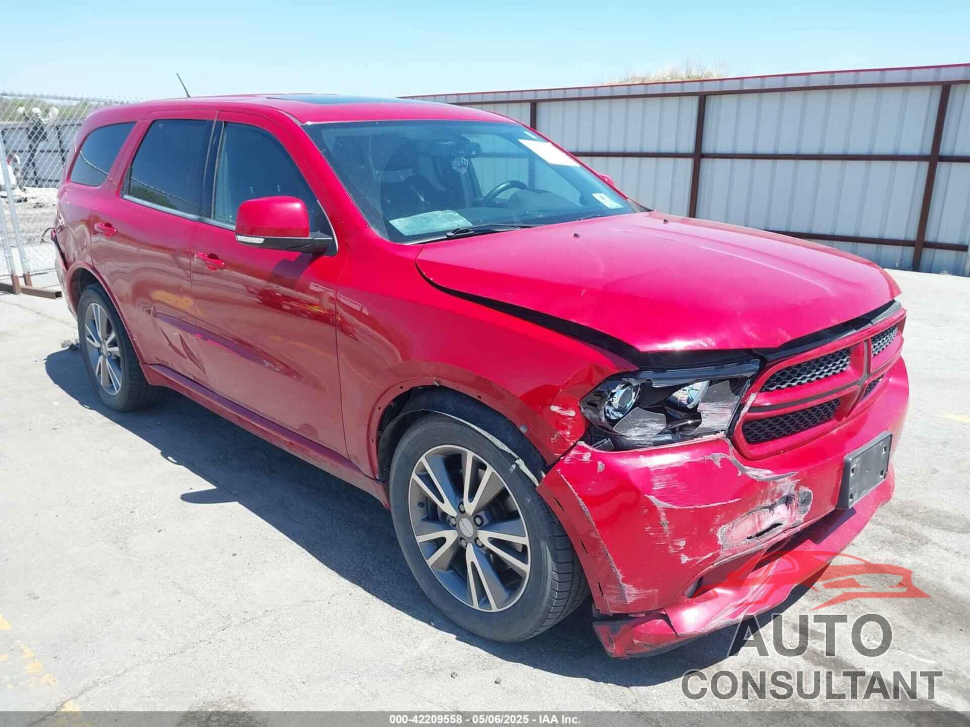 DODGE DURANGO 2013 - 1C4SDJCTXDC697240