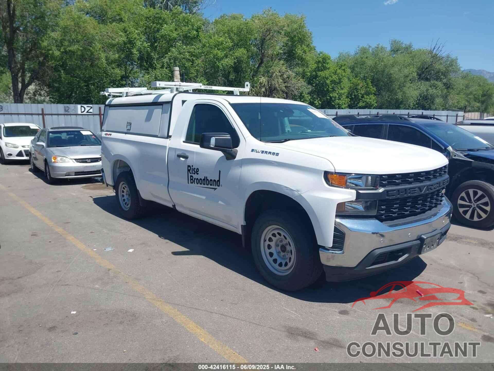 CHEVROLET SILVERADO 1500 2021 - 3GCNYAEH9MG476283