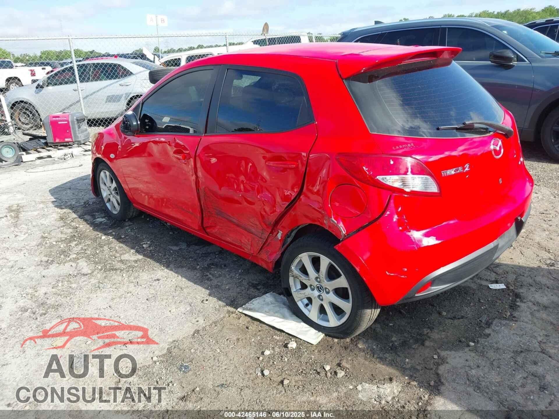 MAZDA MAZDA2 2013 - JM1DE1LY3D0159613