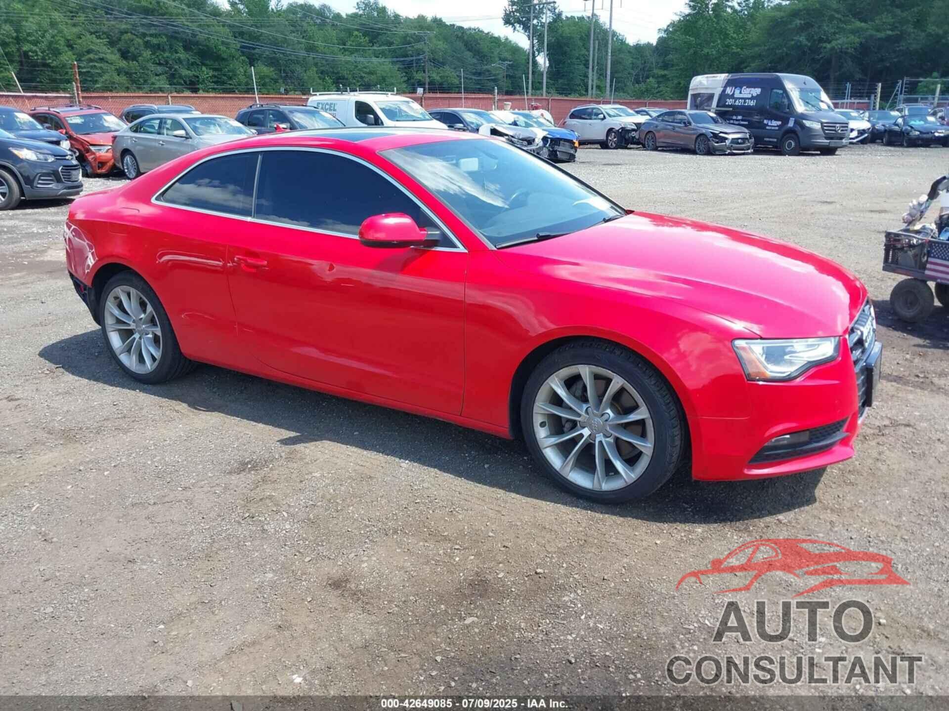 AUDI A5 2013 - WAUCFAFR8DA019934