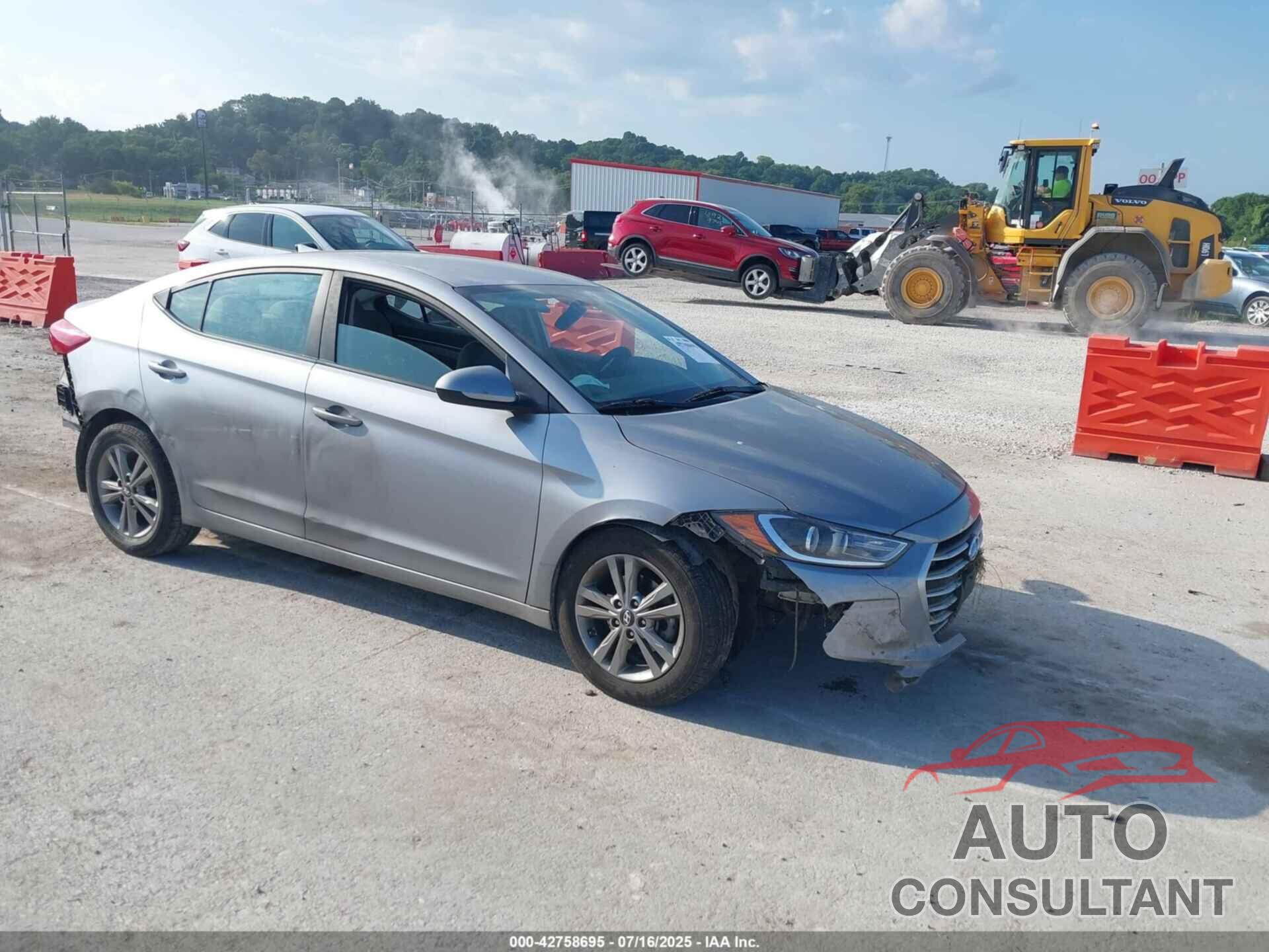 HYUNDAI ELANTRA 2017 - 5NPD84LFXHH046757