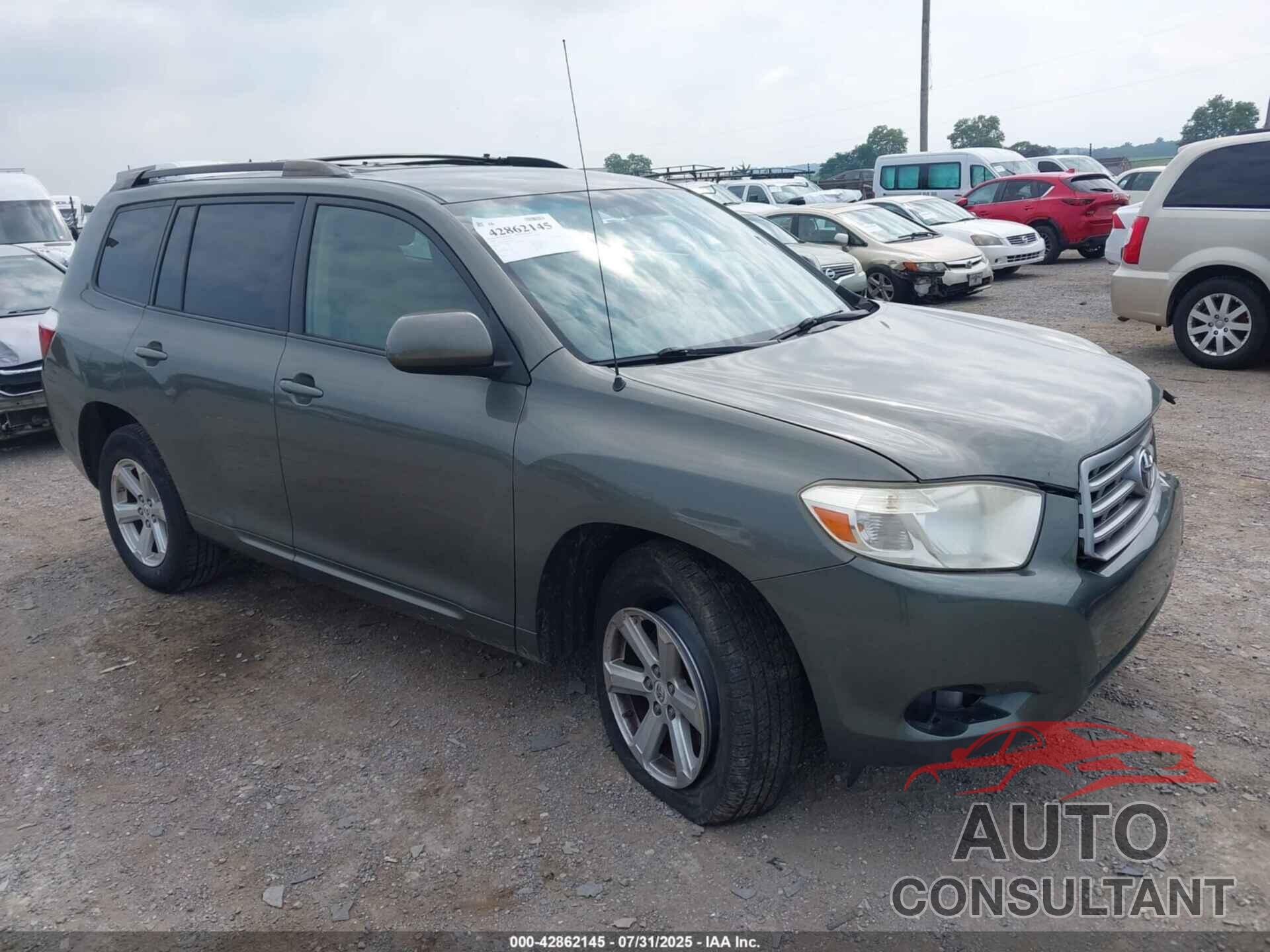 TOYOTA HIGHLANDER 2009 - JTEES41A092149505