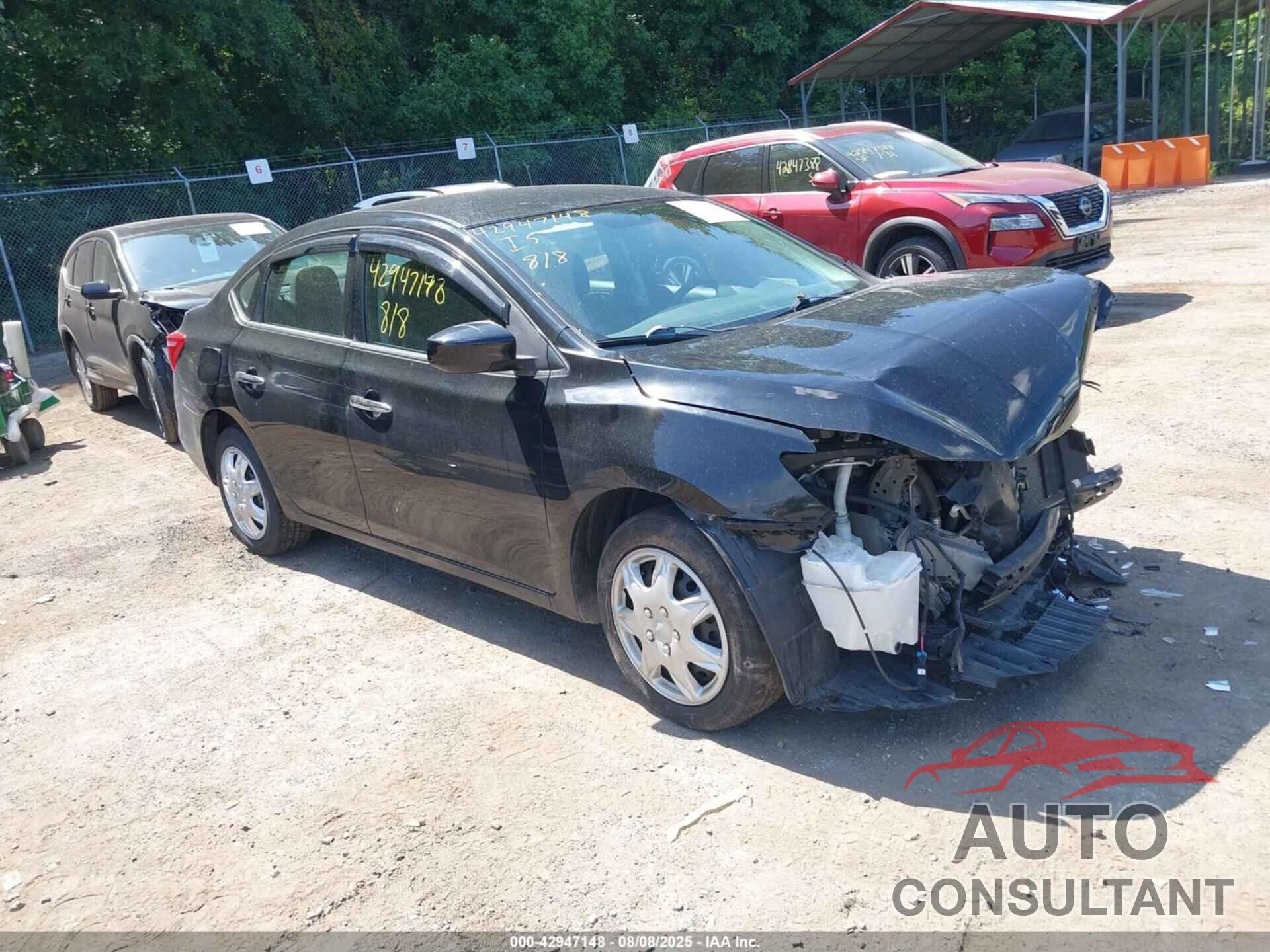 NISSAN SENTRA 2019 - 3N1AB7AP1KY321270