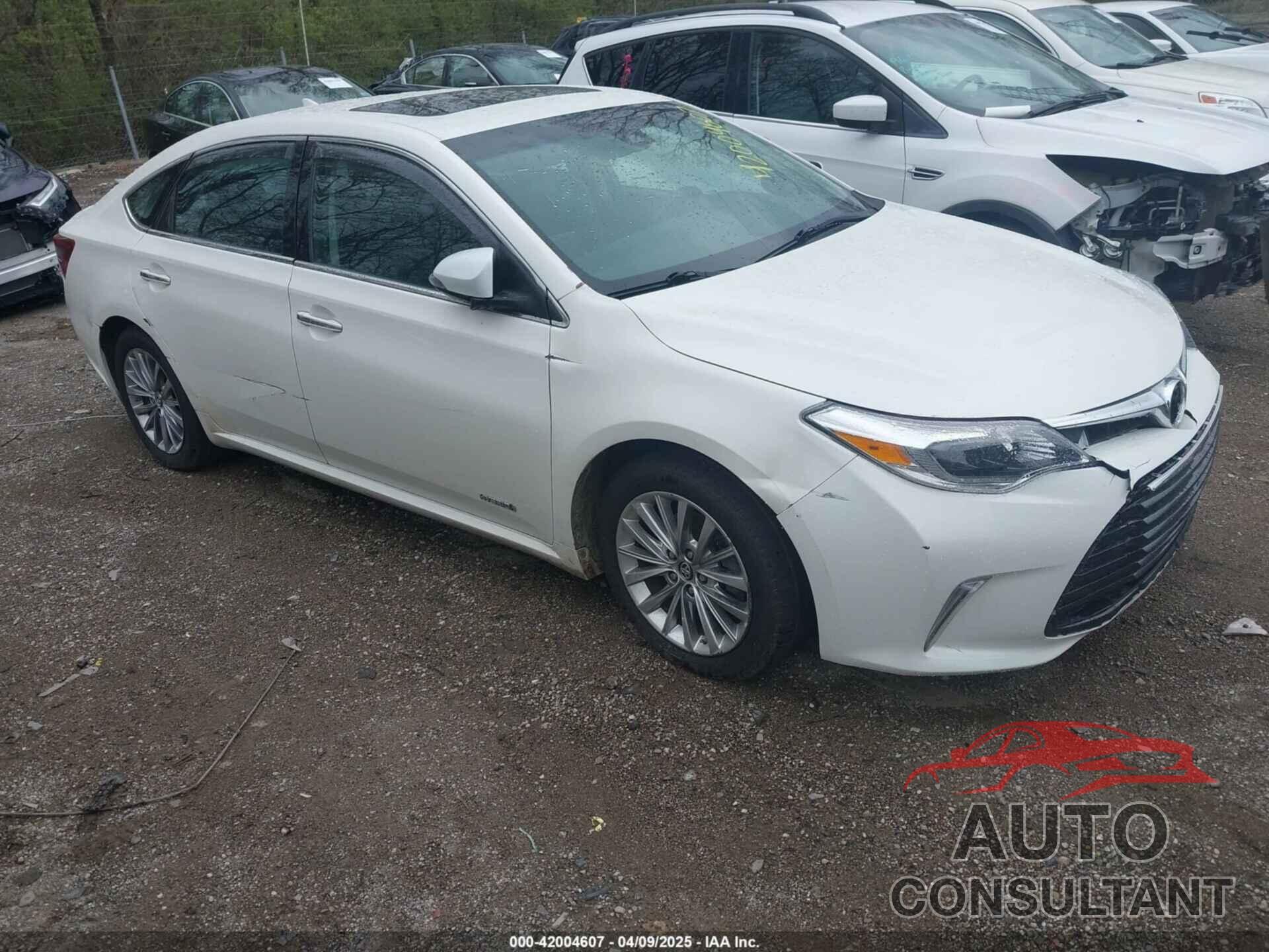 TOYOTA AVALON HYBRID 2016 - 4T1BD1EB3GU050127