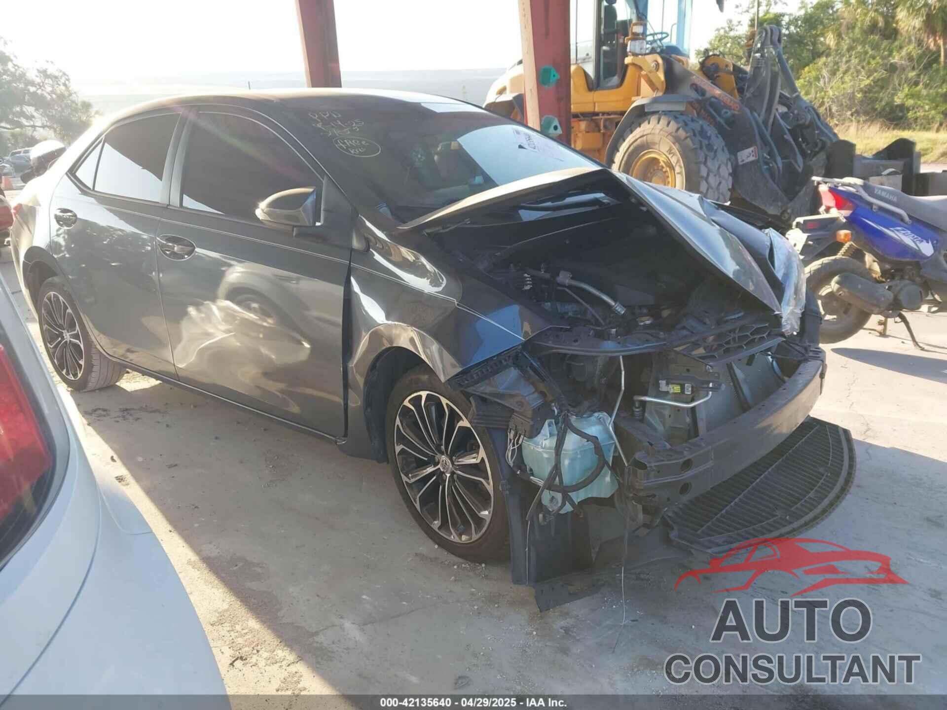 TOYOTA COROLLA 2015 - 5YFBURHE0FP316675