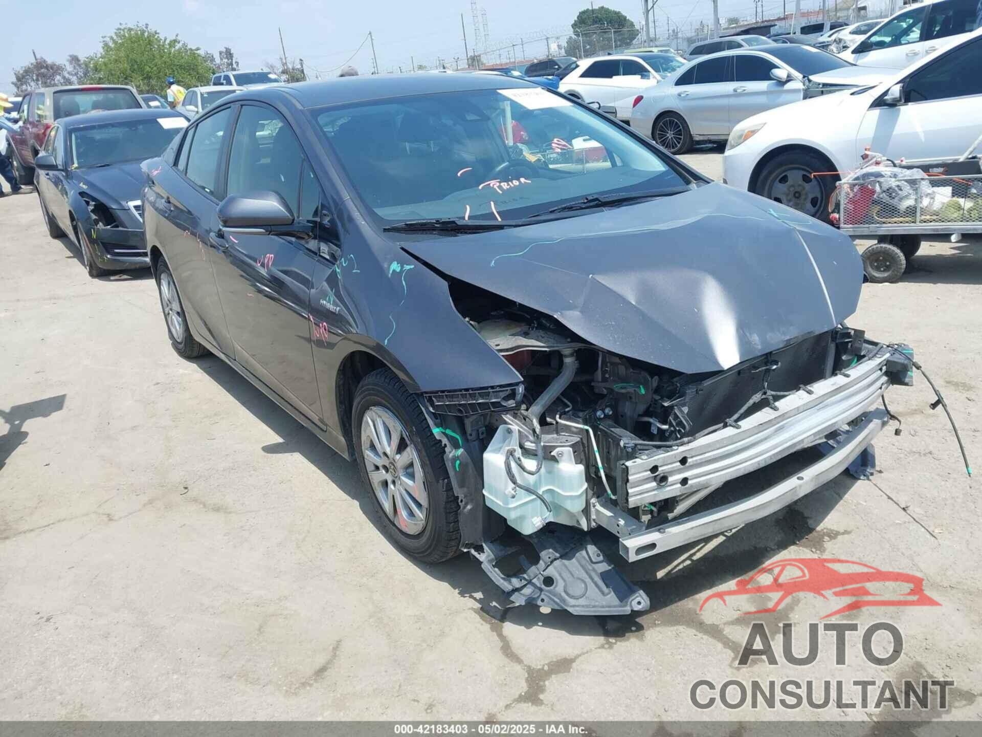 TOYOTA PRIUS 2017 - JTDKBRFU7H3570136