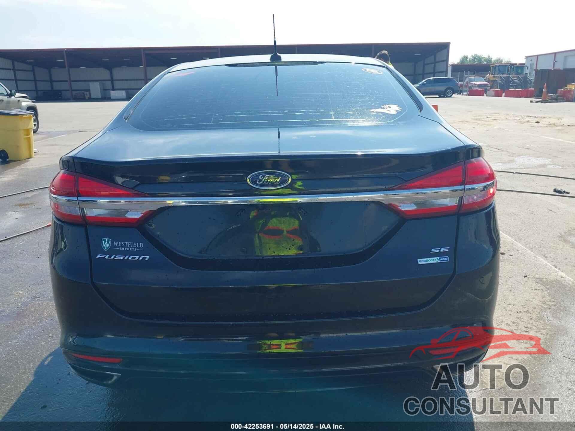 FORD FUSION 2017 - 3FA6P0T94HR321704
