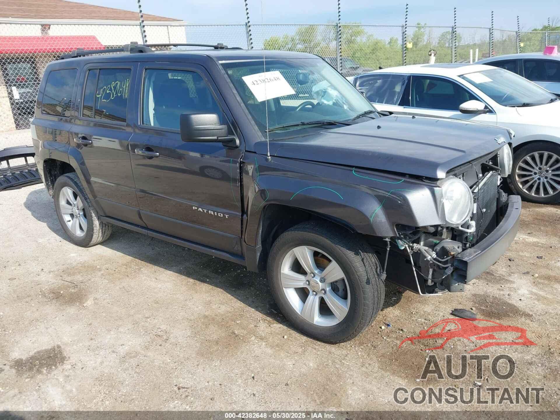 JEEP PATRIOT 2017 - 1C4NJRFB9HD112381