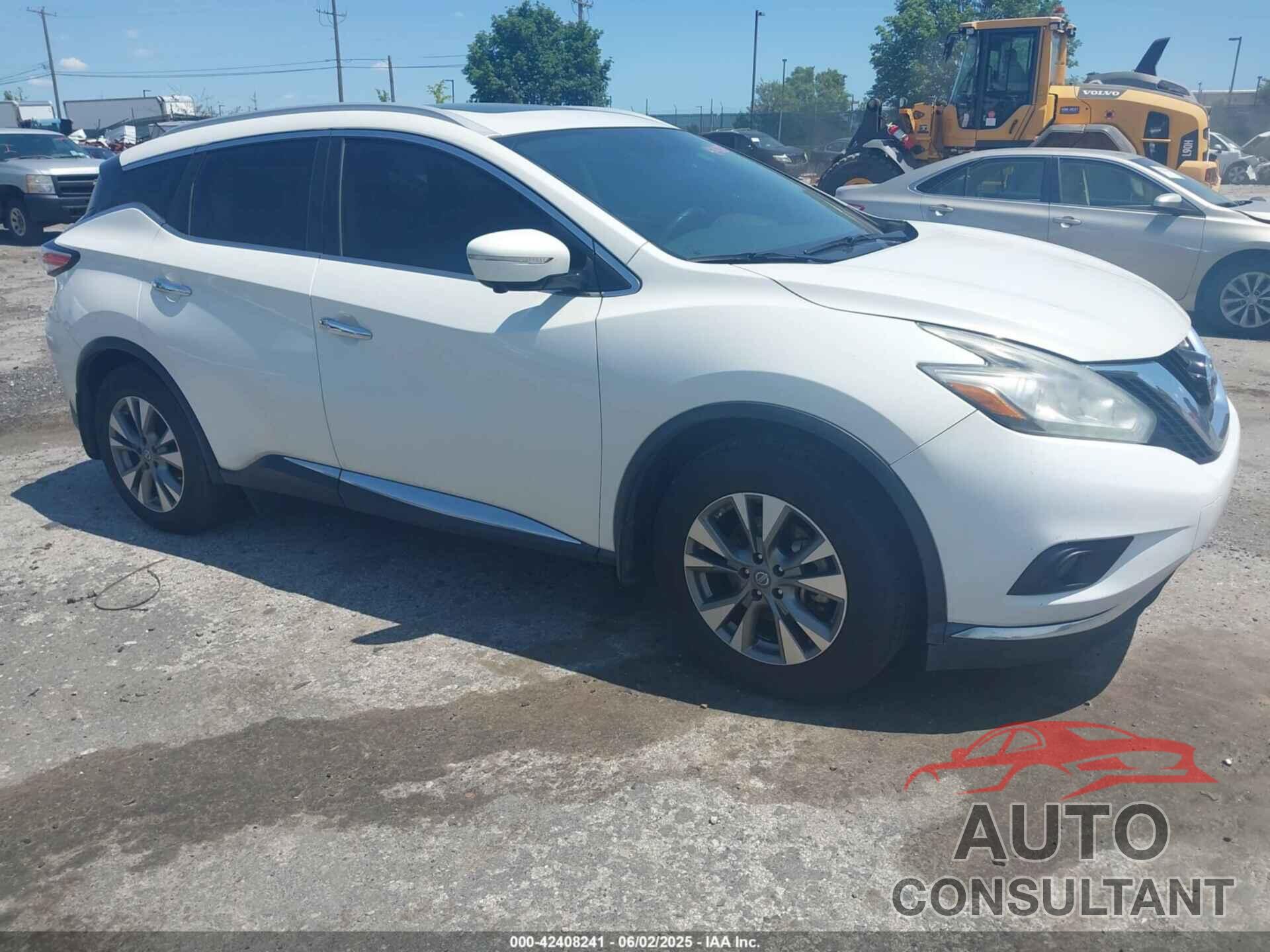 NISSAN MURANO 2015 - 5N1AZ2MG0FN256952