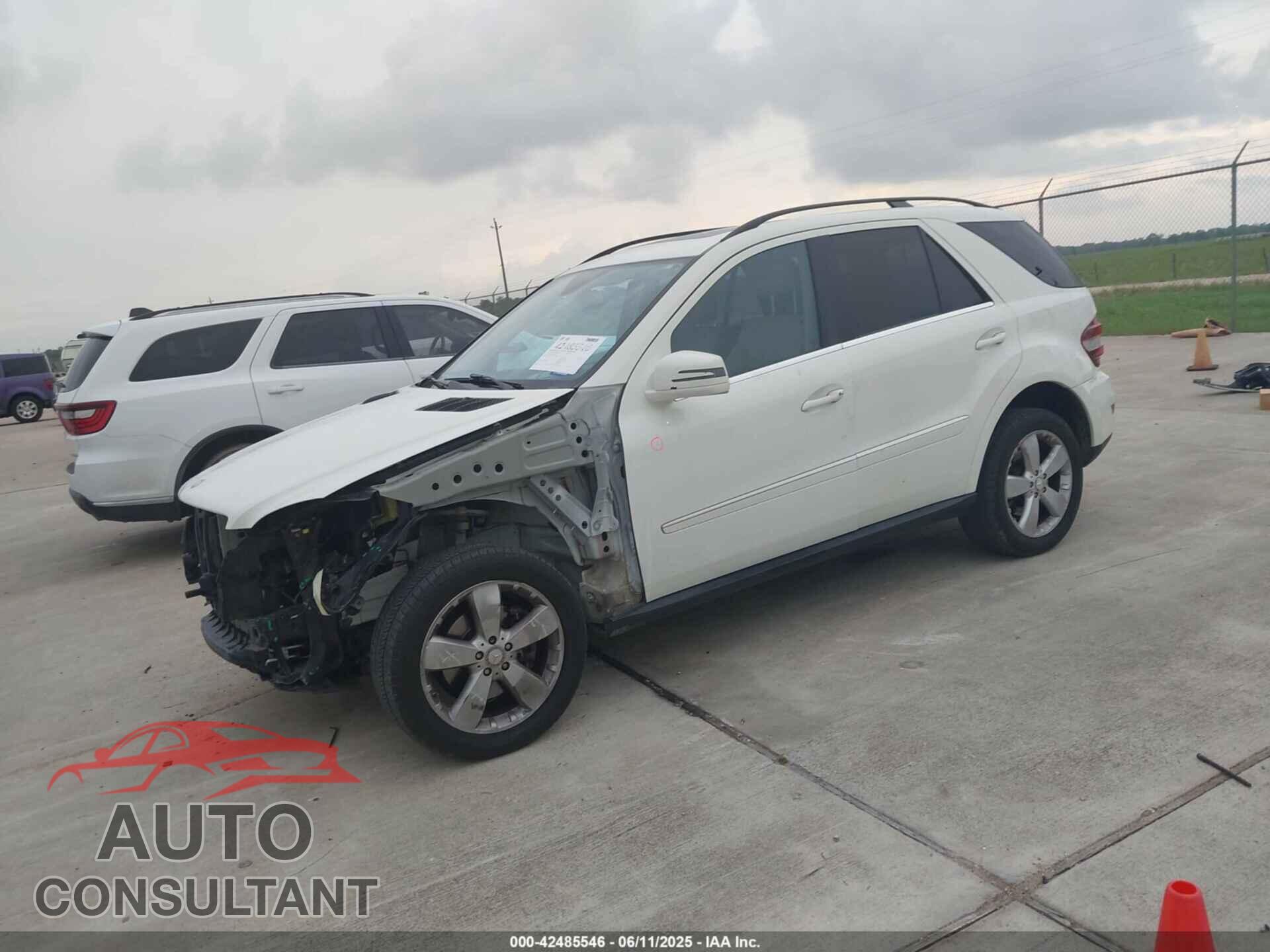 MERCEDES-BENZ ML 350 2011 - 4JGBB5GB2BA714339