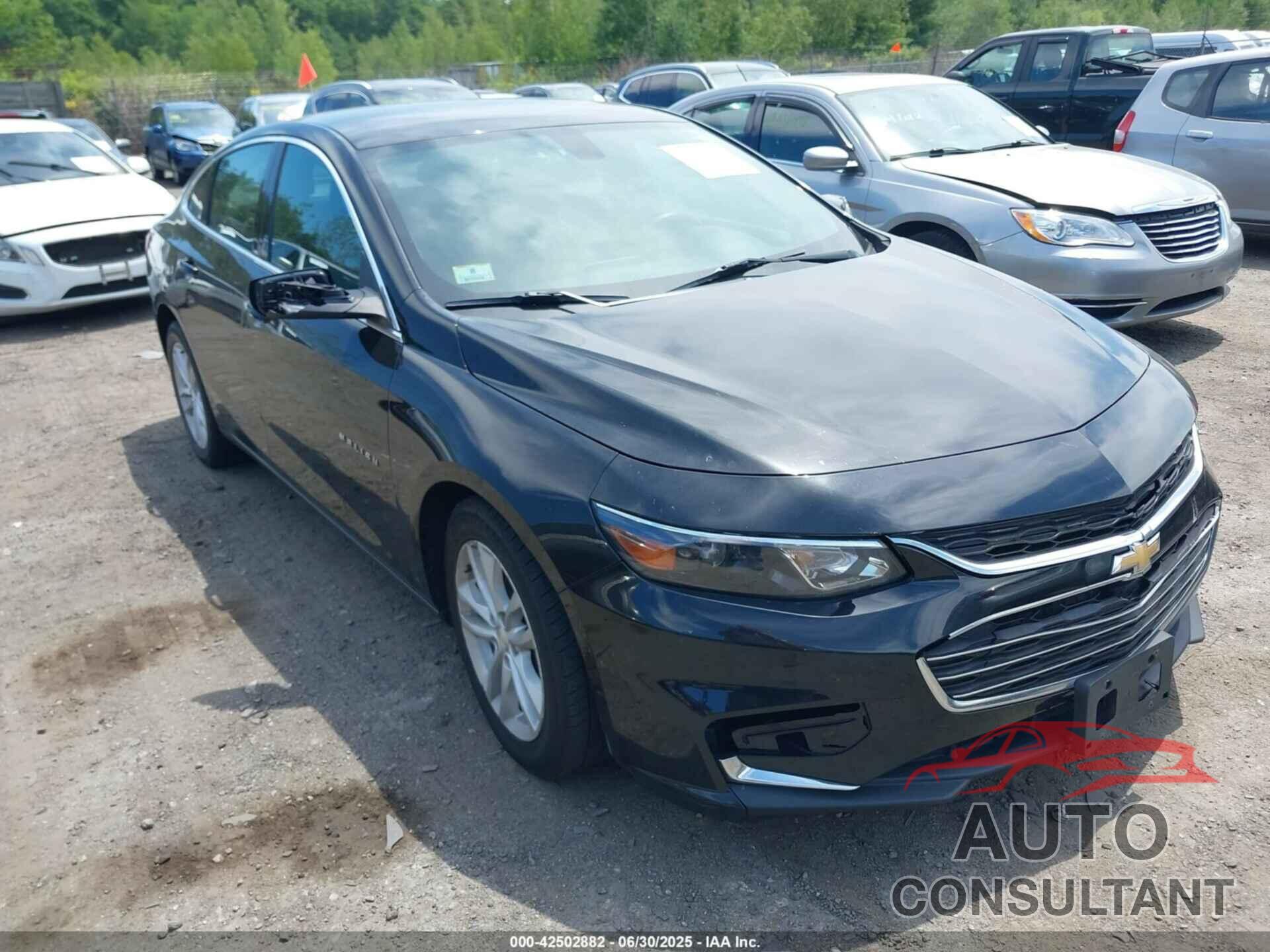 CHEVROLET MALIBU 2017 - 1G1ZE5ST1HF115141