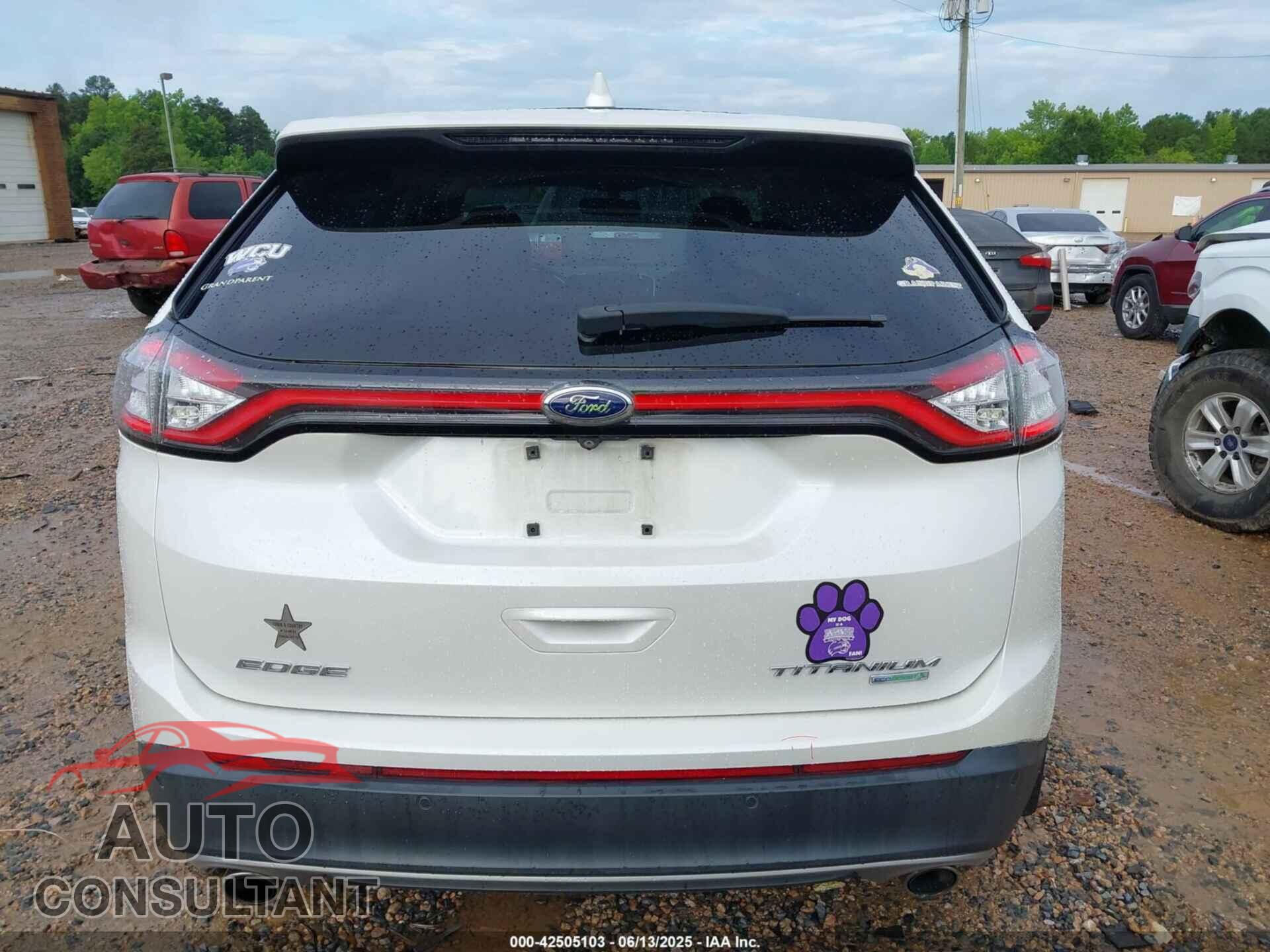 FORD EDGE 2015 - 2FMTK3K98FBB32561