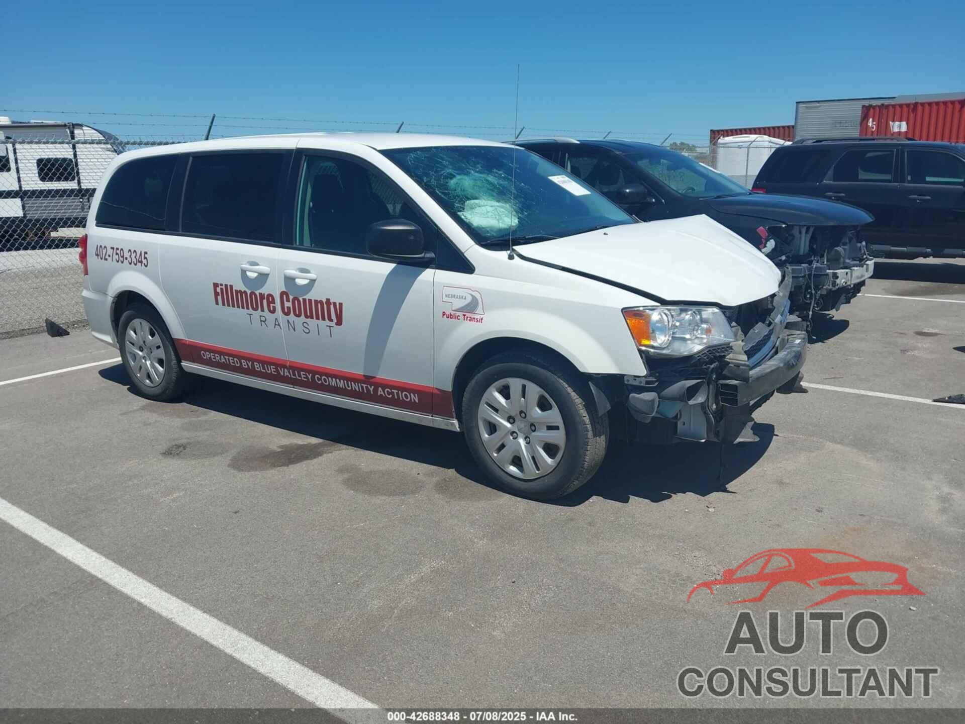 DODGE GRAND CARAVAN 2018 - 2C4RDGBG9JR337966