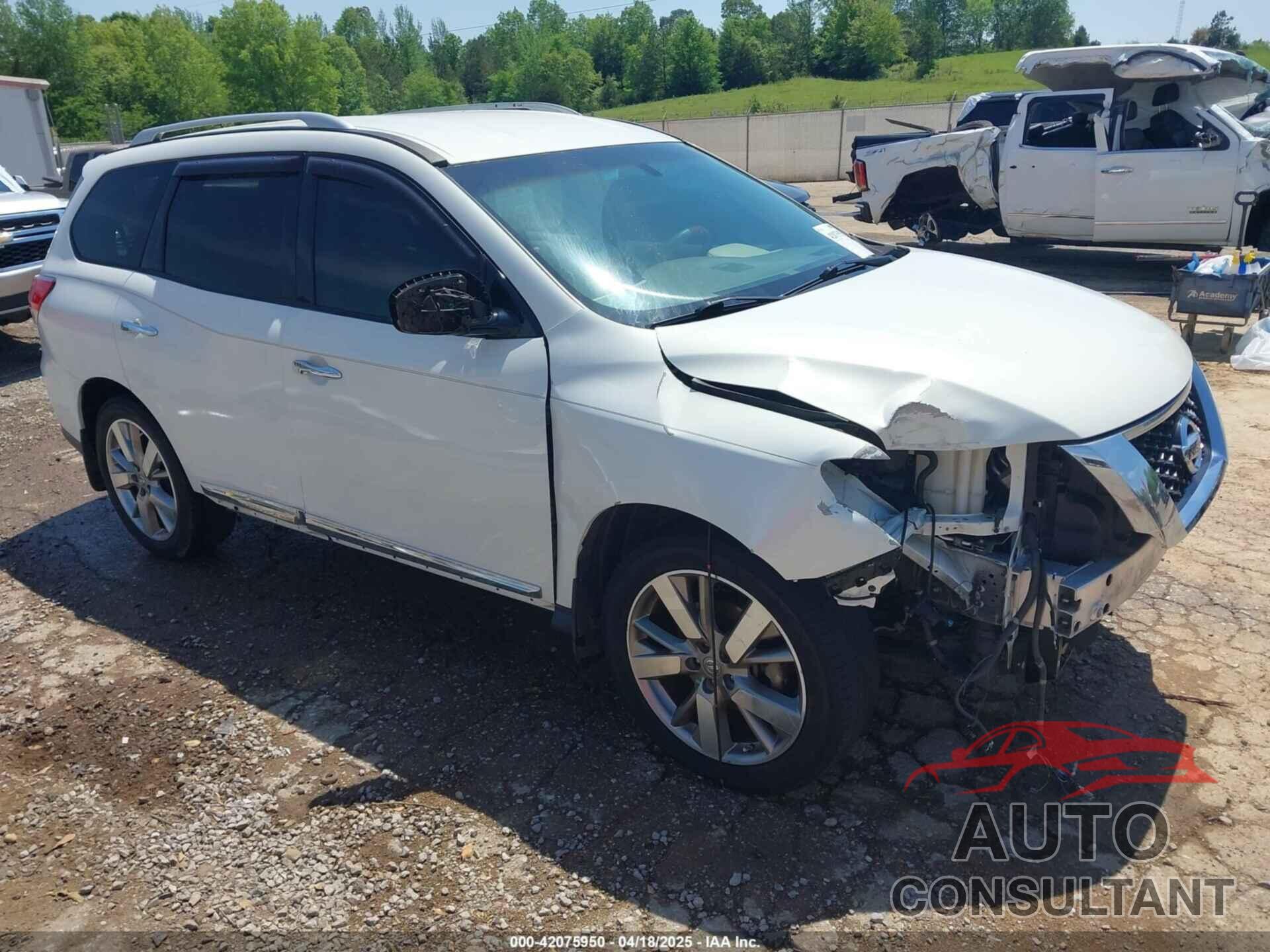 NISSAN PATHFINDER 2013 - 5N1AR2MN2DC622773