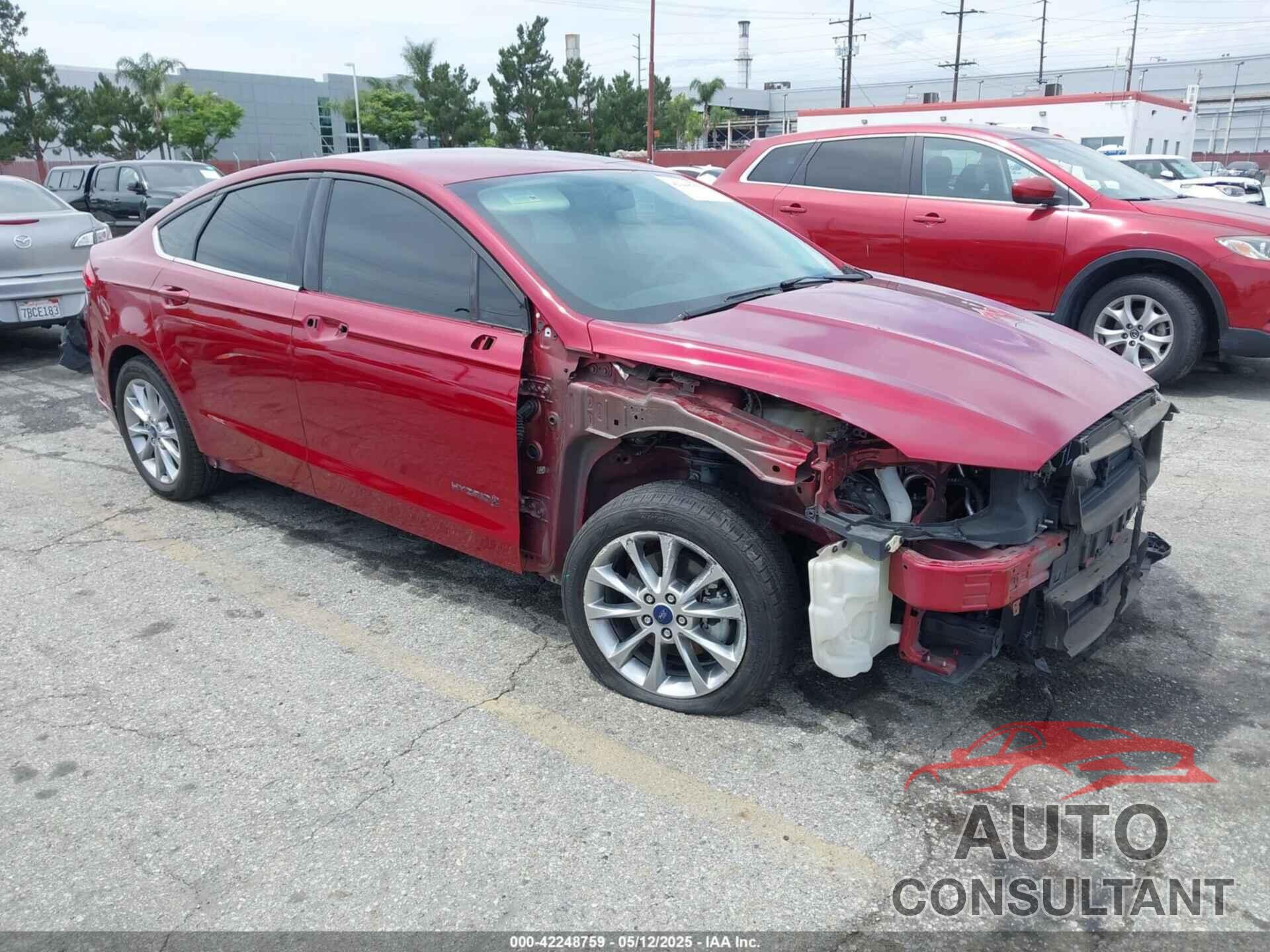 FORD FUSION HYBRID 2017 - 3FA6P0LU0HR398980