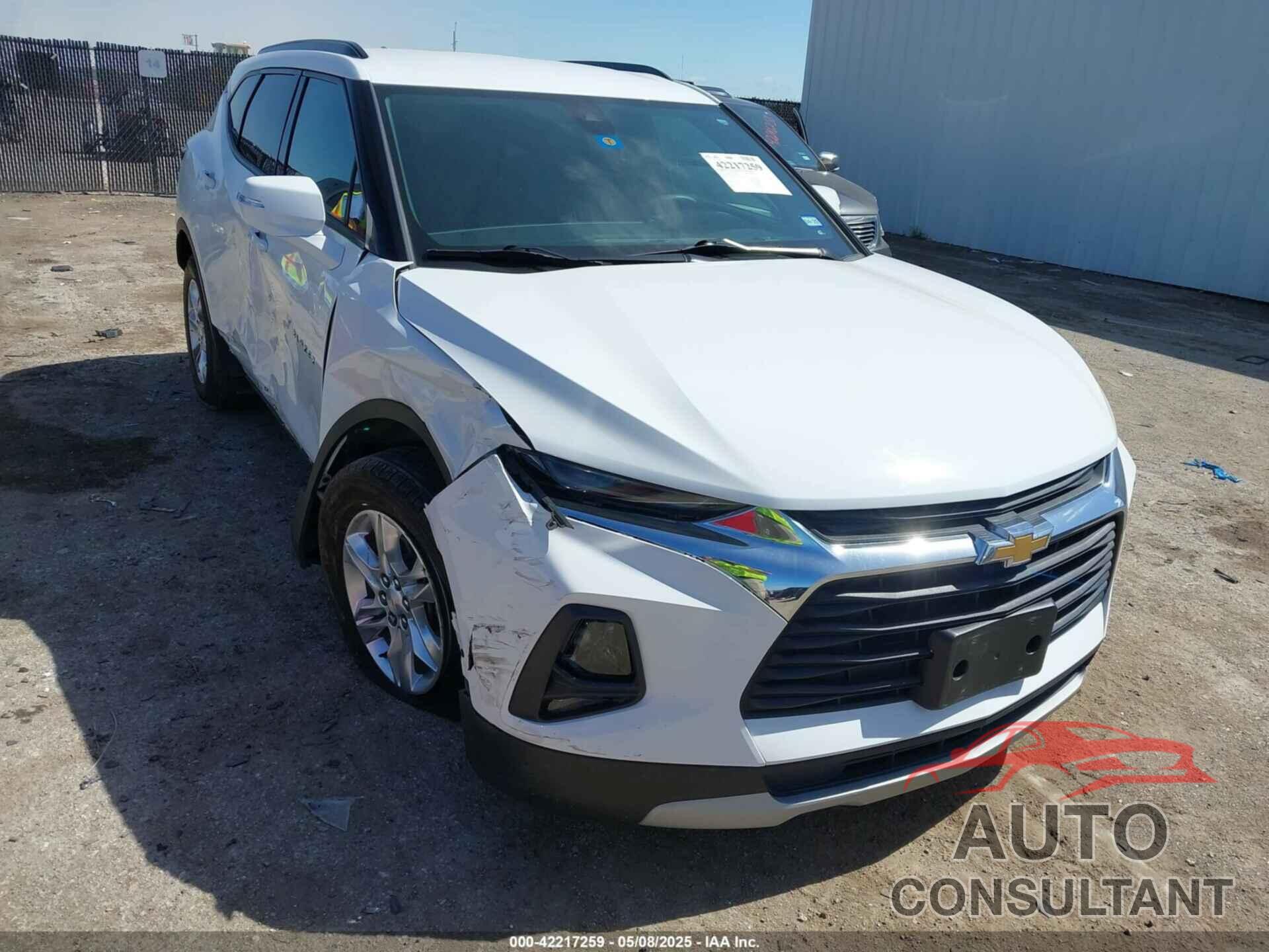 CHEVROLET BLAZER 2021 - 3GNKBCRS7MS538791