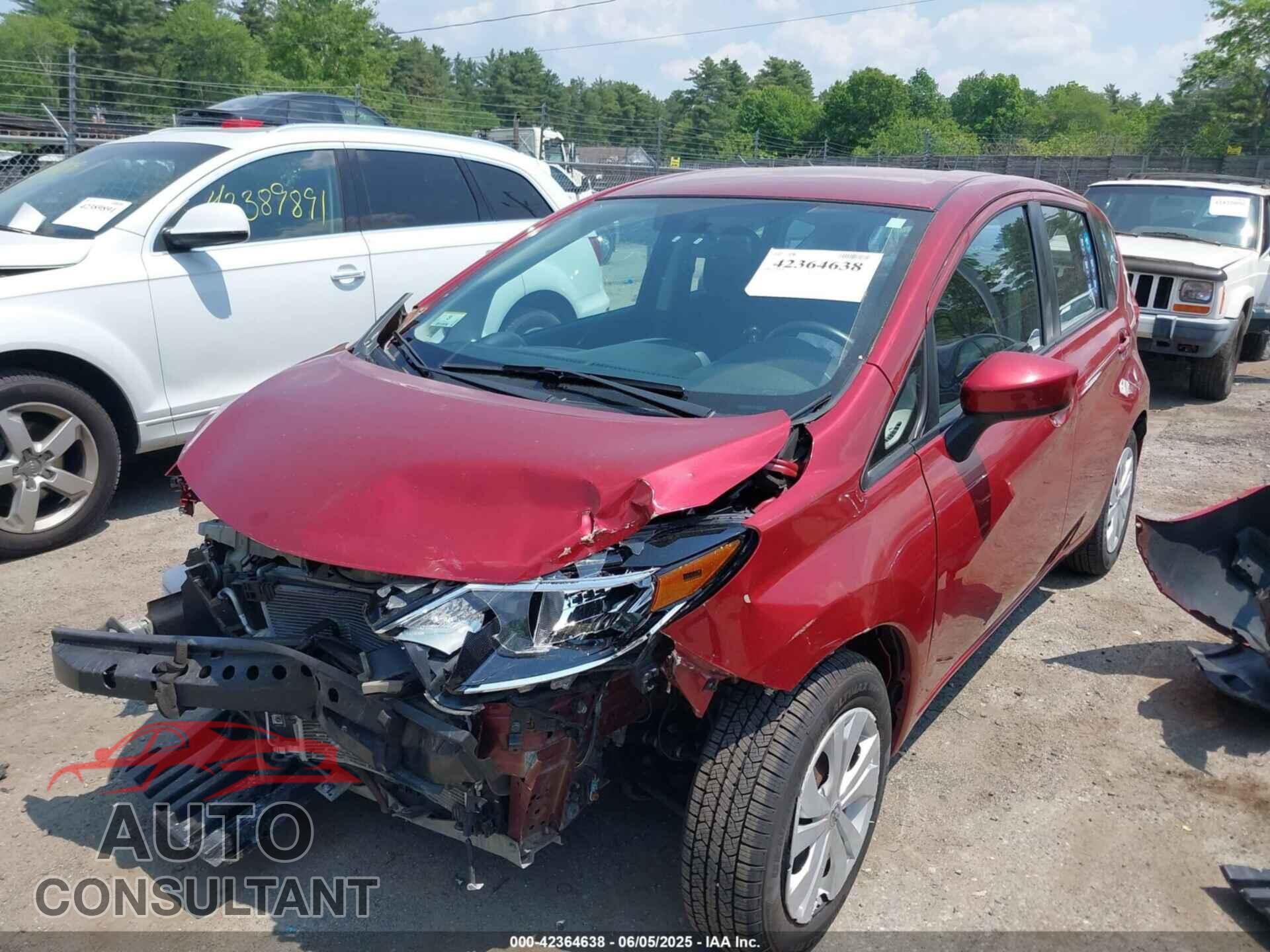 NISSAN VERSA NOTE 2017 - 3N1CE2CP5HL378870