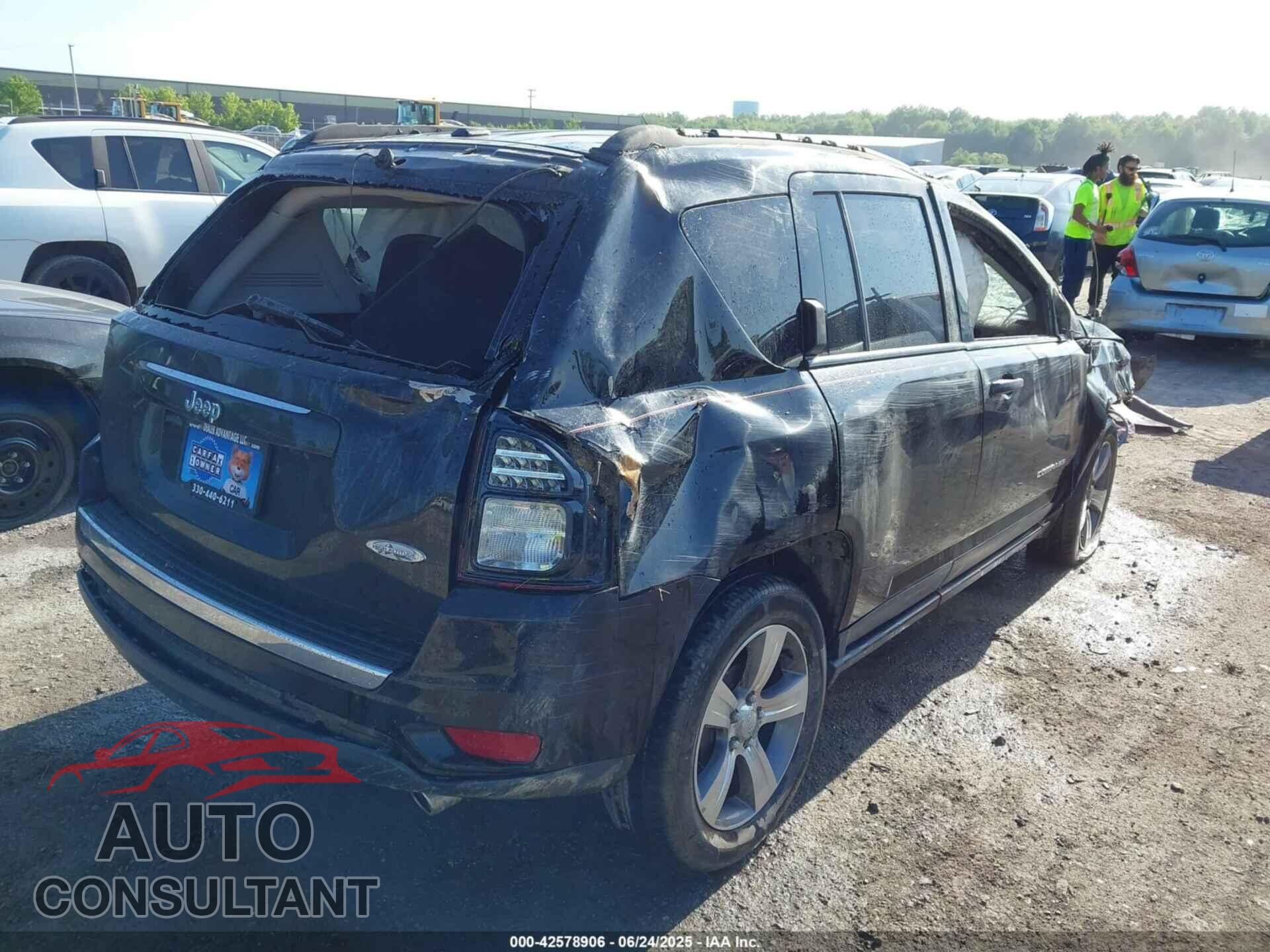 JEEP COMPASS 2017 - 1C4NJCEB4HD209695