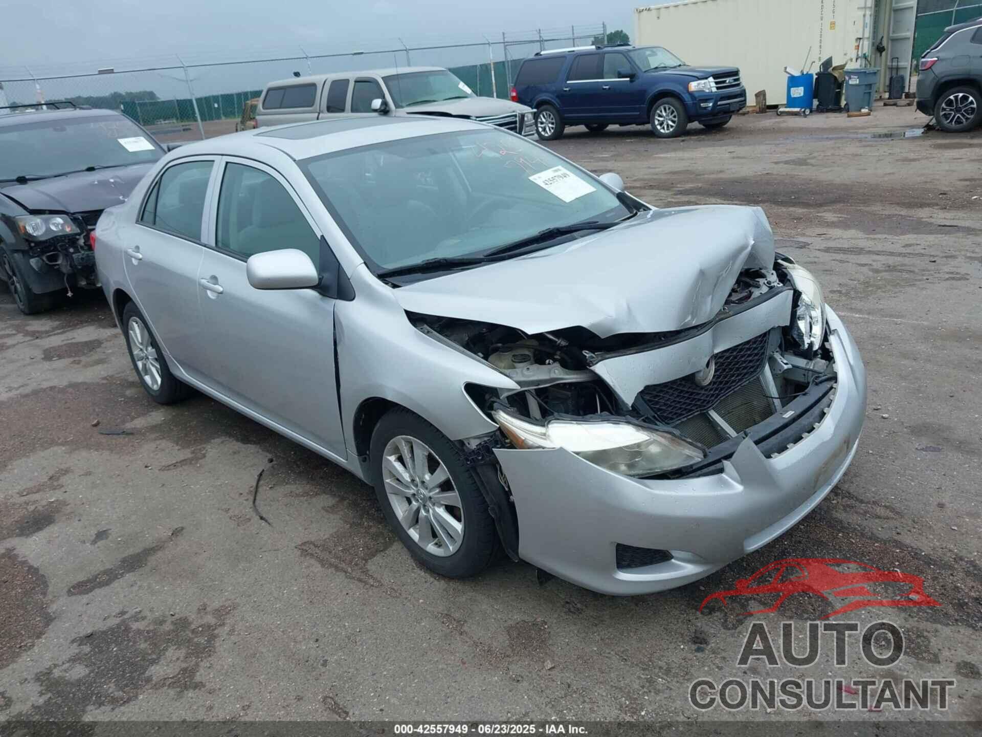 TOYOTA COROLLA 2010 - 1NXBU4EE2AZ240908