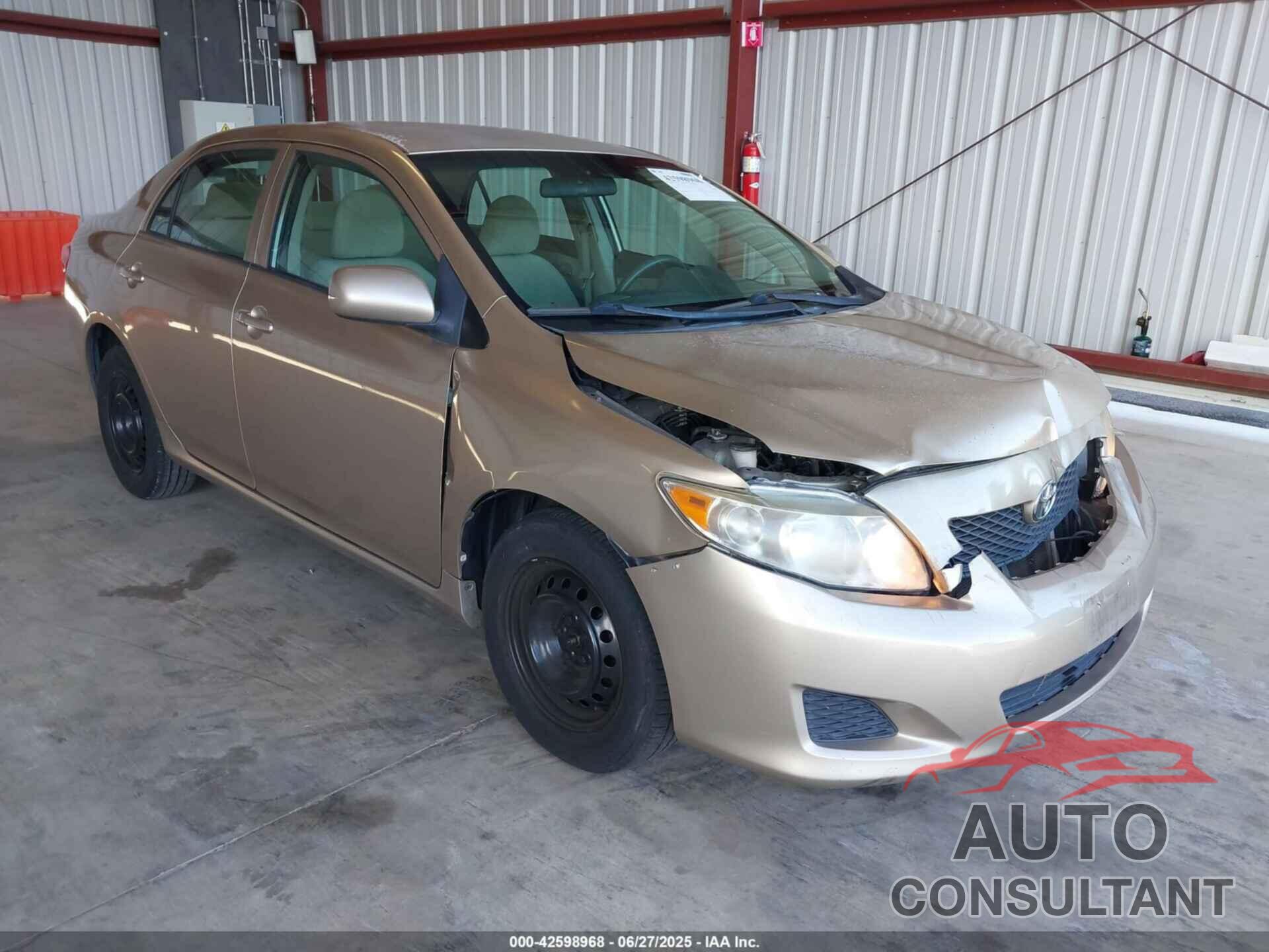 TOYOTA COROLLA 2010 - 1NXBU4EE1AZ219872