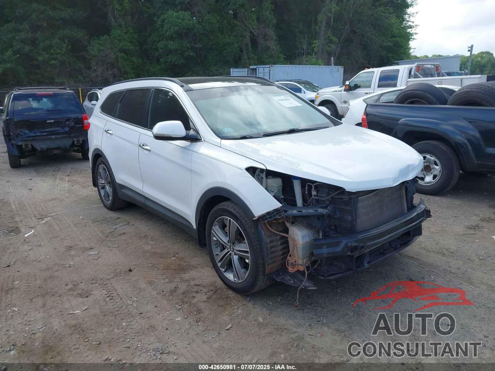 HYUNDAI SANTA FE 2015 - KM8SRDHF0FU105875