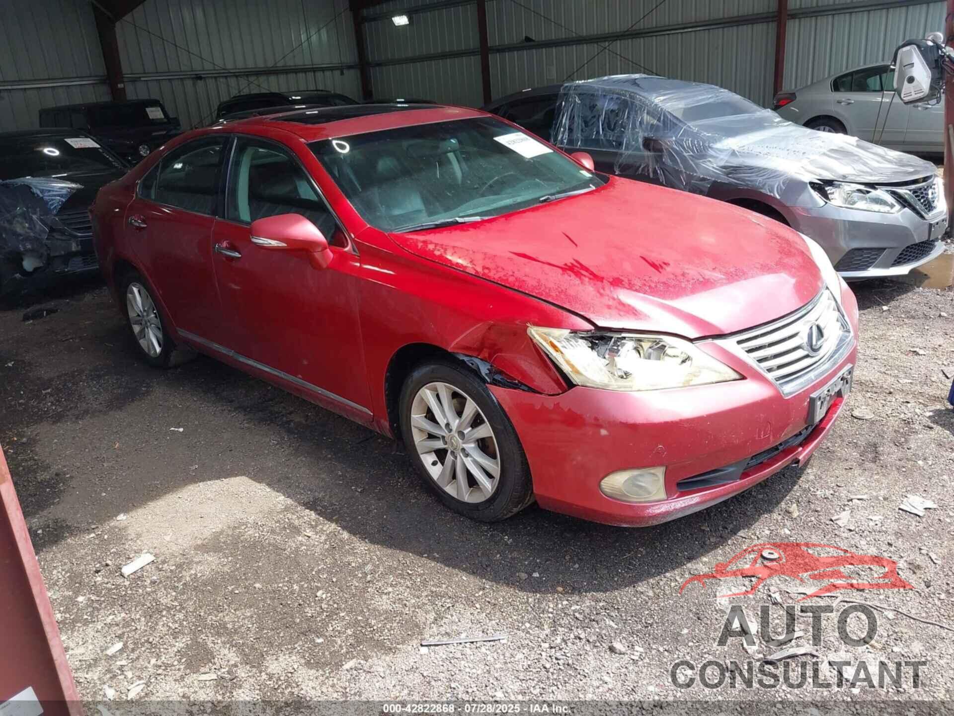 LEXUS ES 350 2010 - JTHBK1EG7A2351023