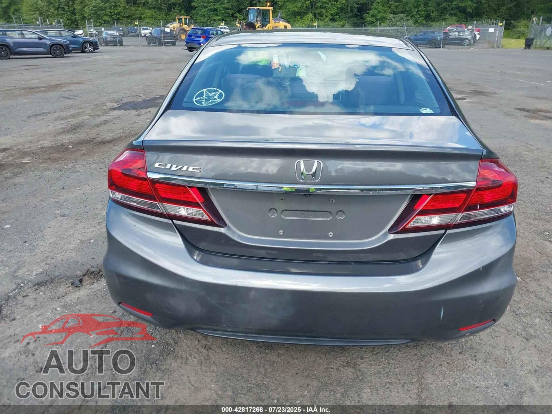 HONDA CIVIC 2013 - 2HGFB2F54DH591990