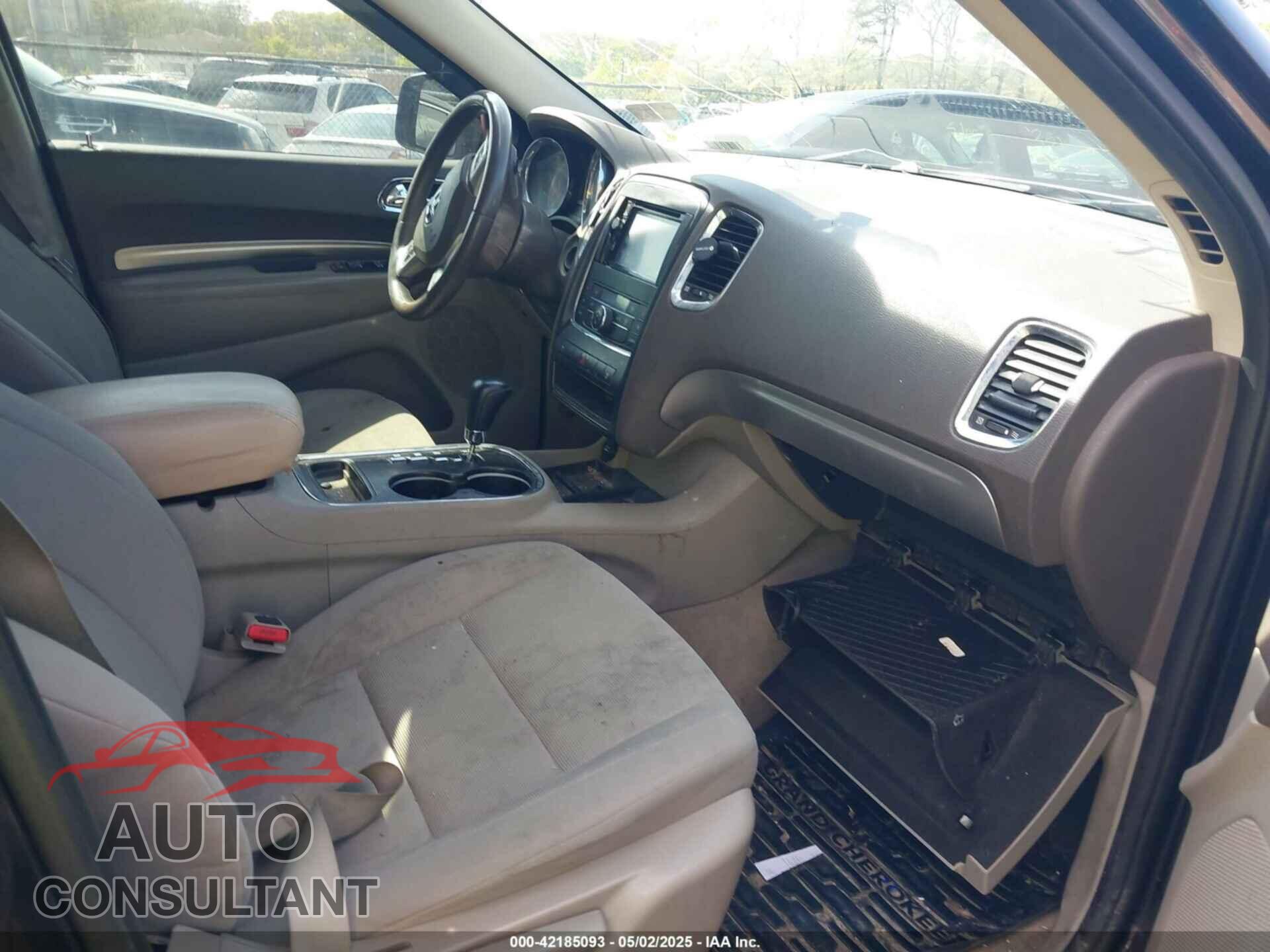 DODGE DURANGO 2012 - 1C4RDJAG9CC114031
