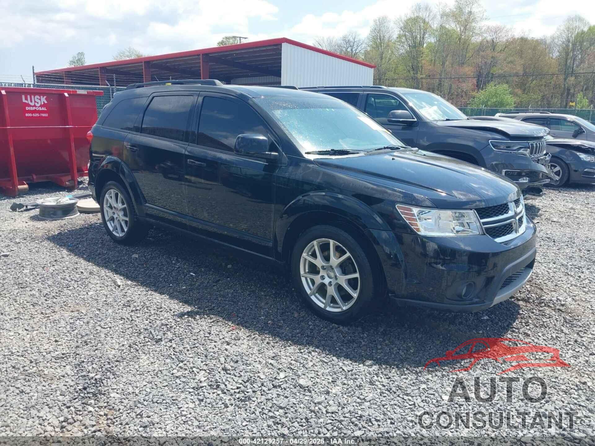 DODGE JOURNEY 2015 - 3C4PDCBB9FT698705