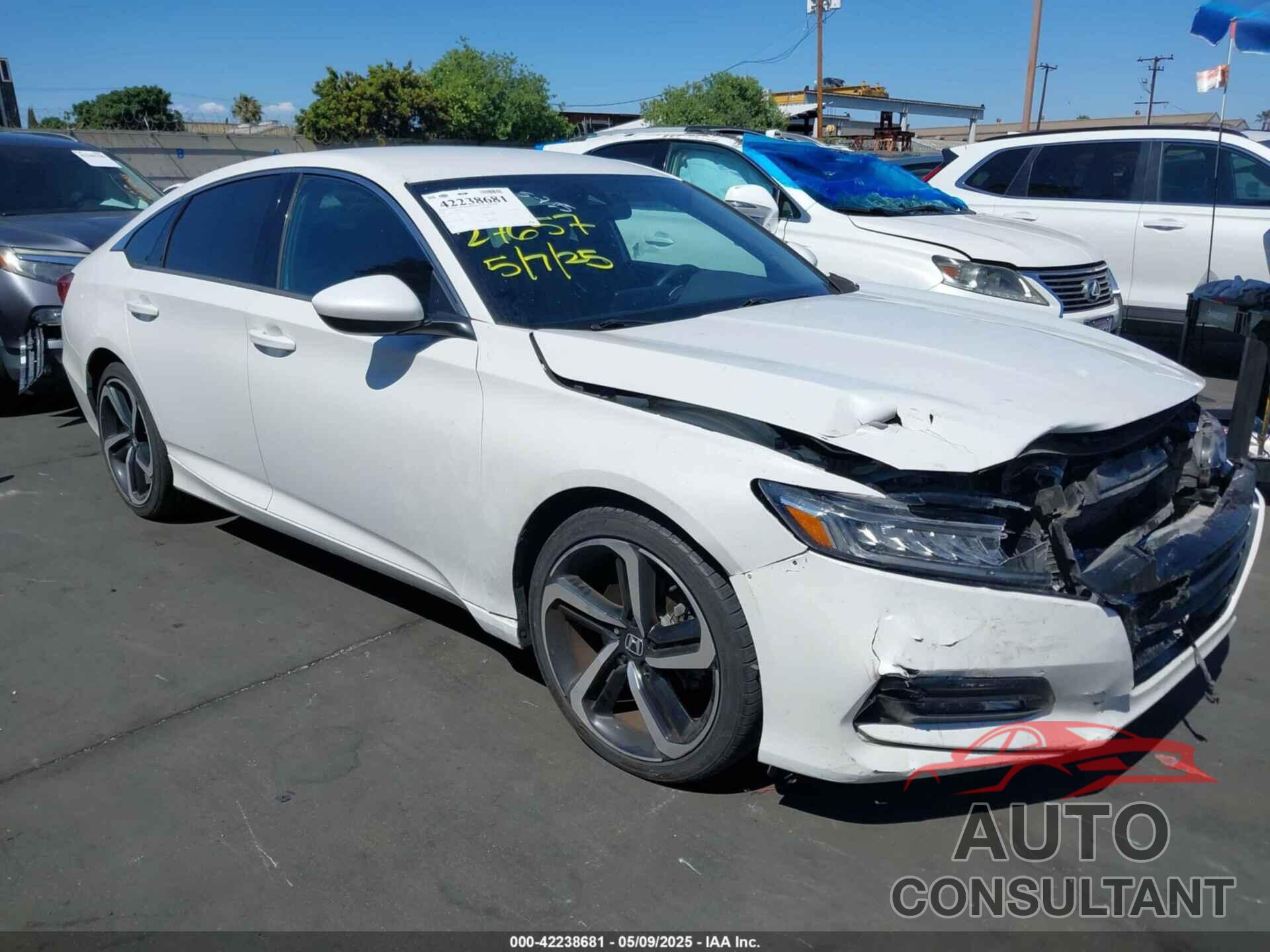HONDA ACCORD 2018 - 1HGCV1F34JA145657