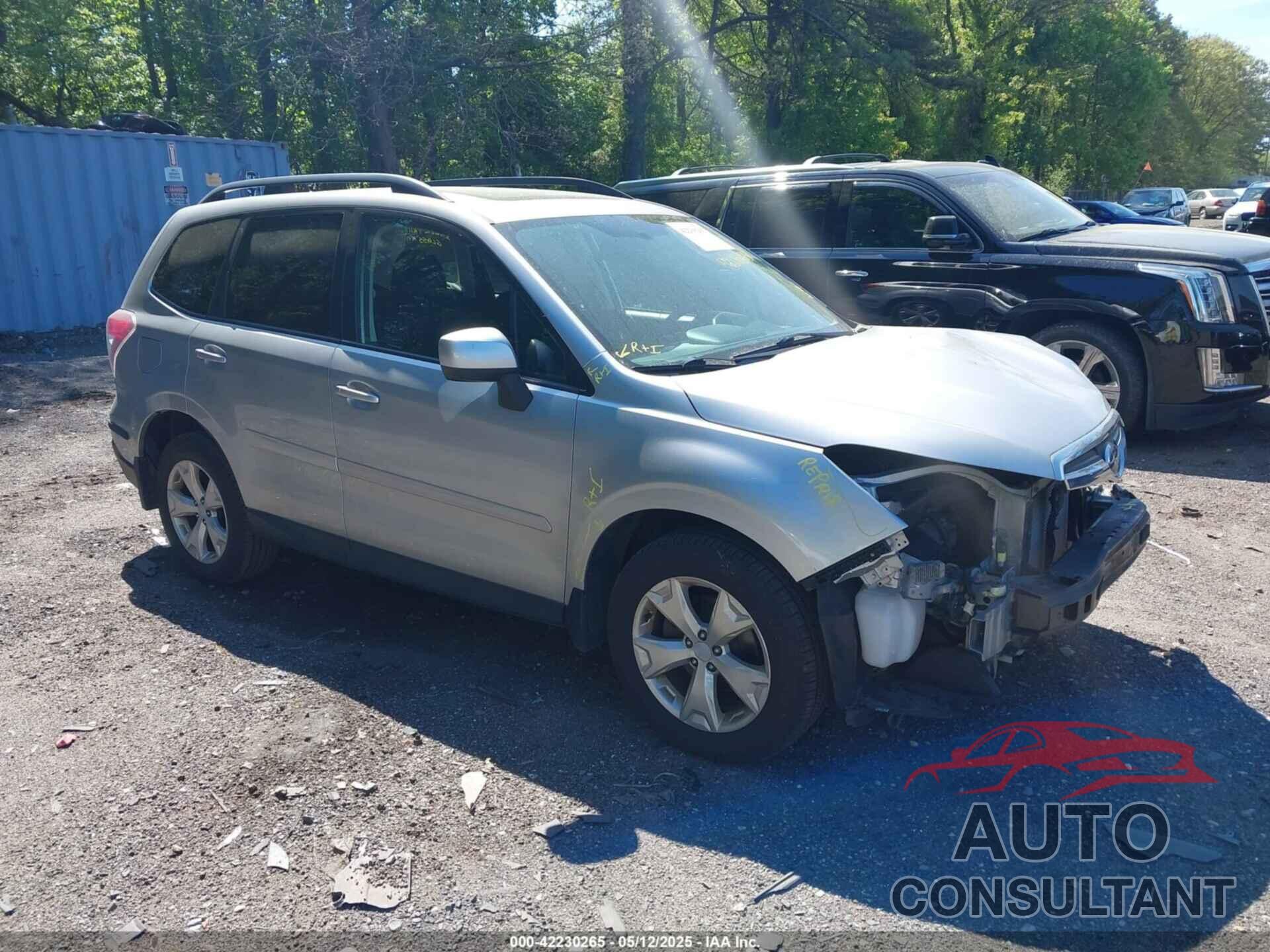 SUBARU FORESTER 2014 - JF2SJAEC7EH506210