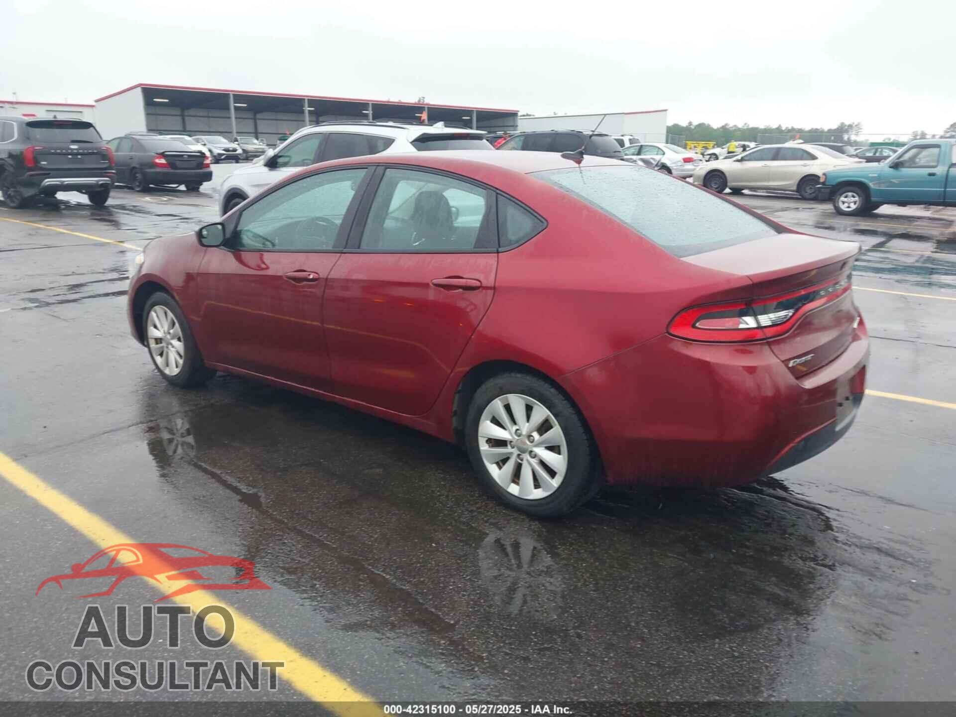 DODGE DART 2015 - 1C3CDFDHXFD345384