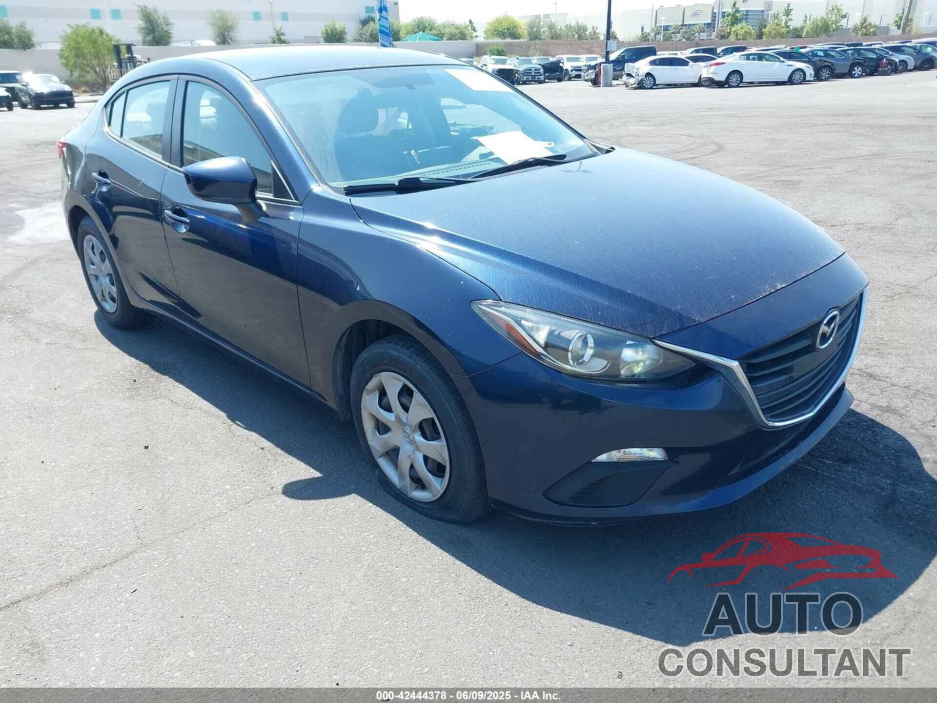 MAZDA MAZDA3 2016 - JM1BM1T77G1348345