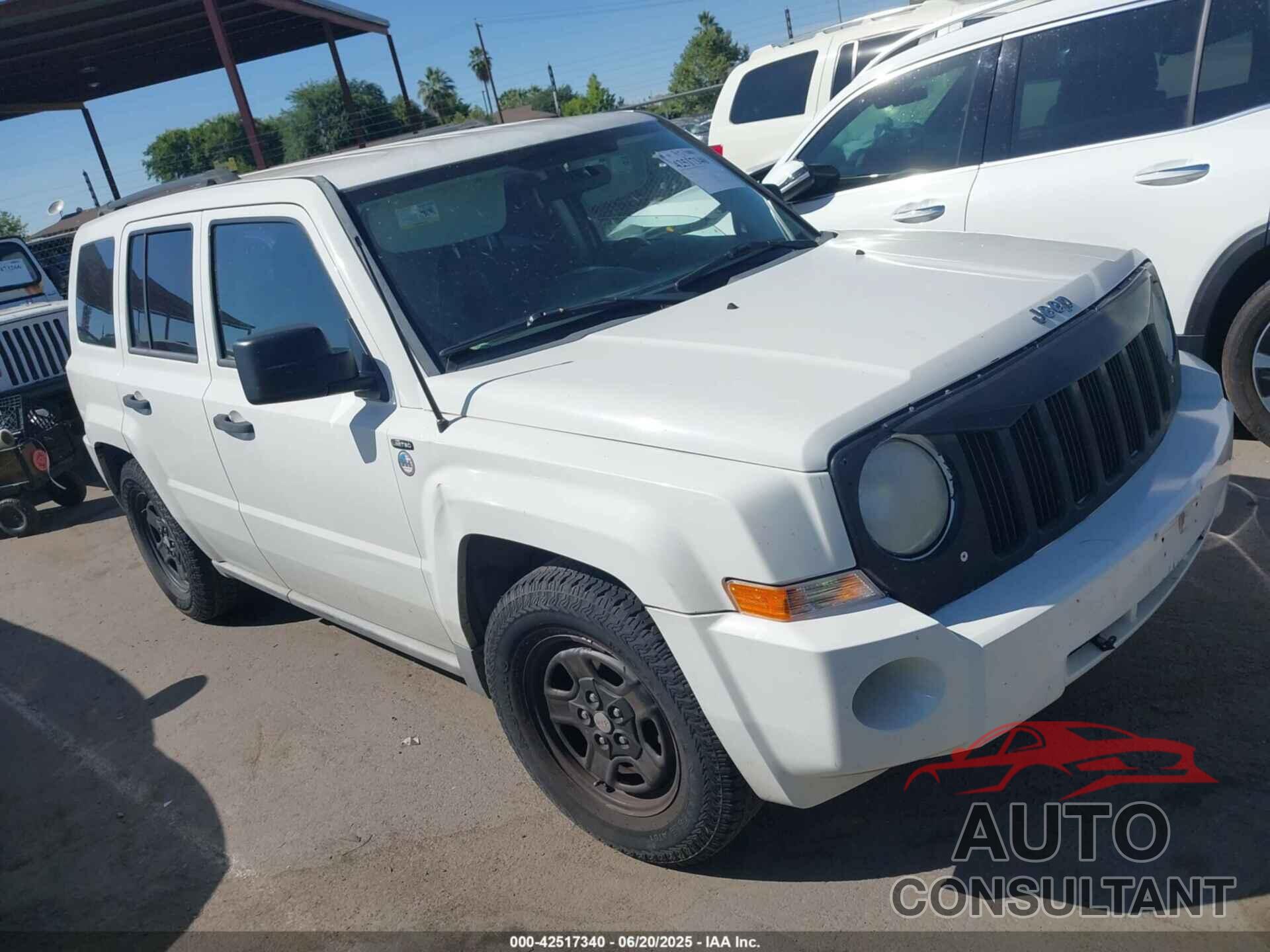JEEP PATRIOT 2010 - 1J4NT2GA3AD639727