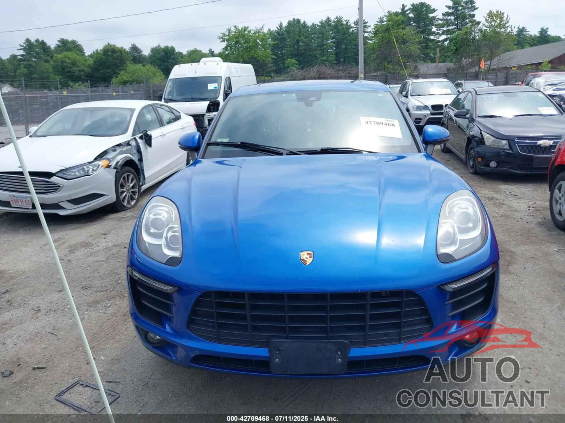 PORSCHE MACAN 2017 - WP1AA2A57HLB01925