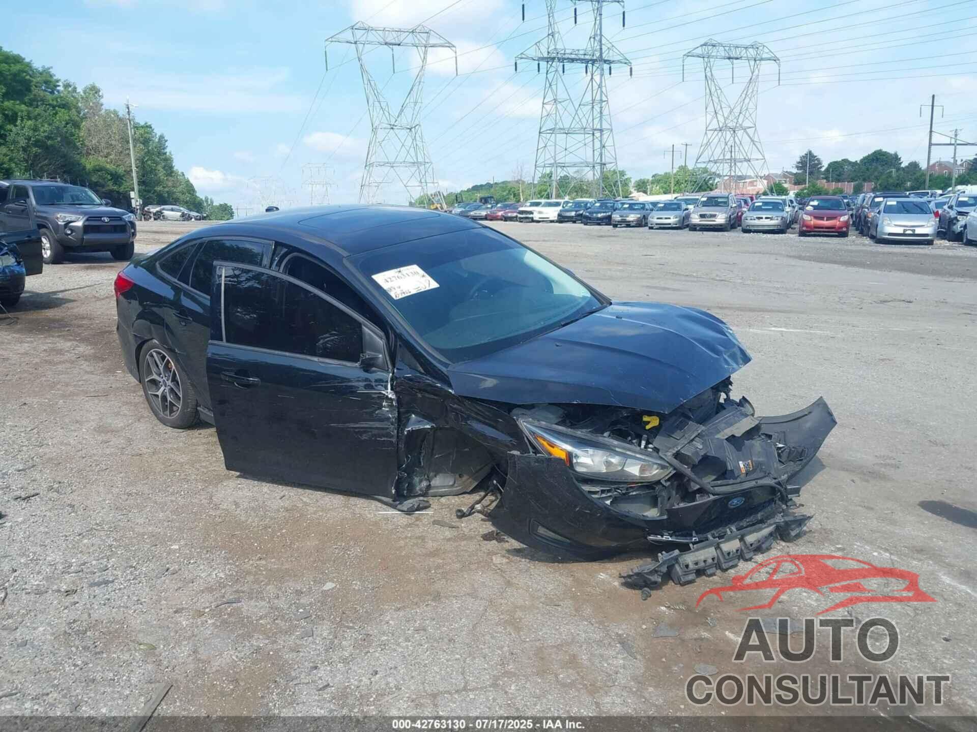 FORD FOCUS 2017 - 1FADP3H28HL208941