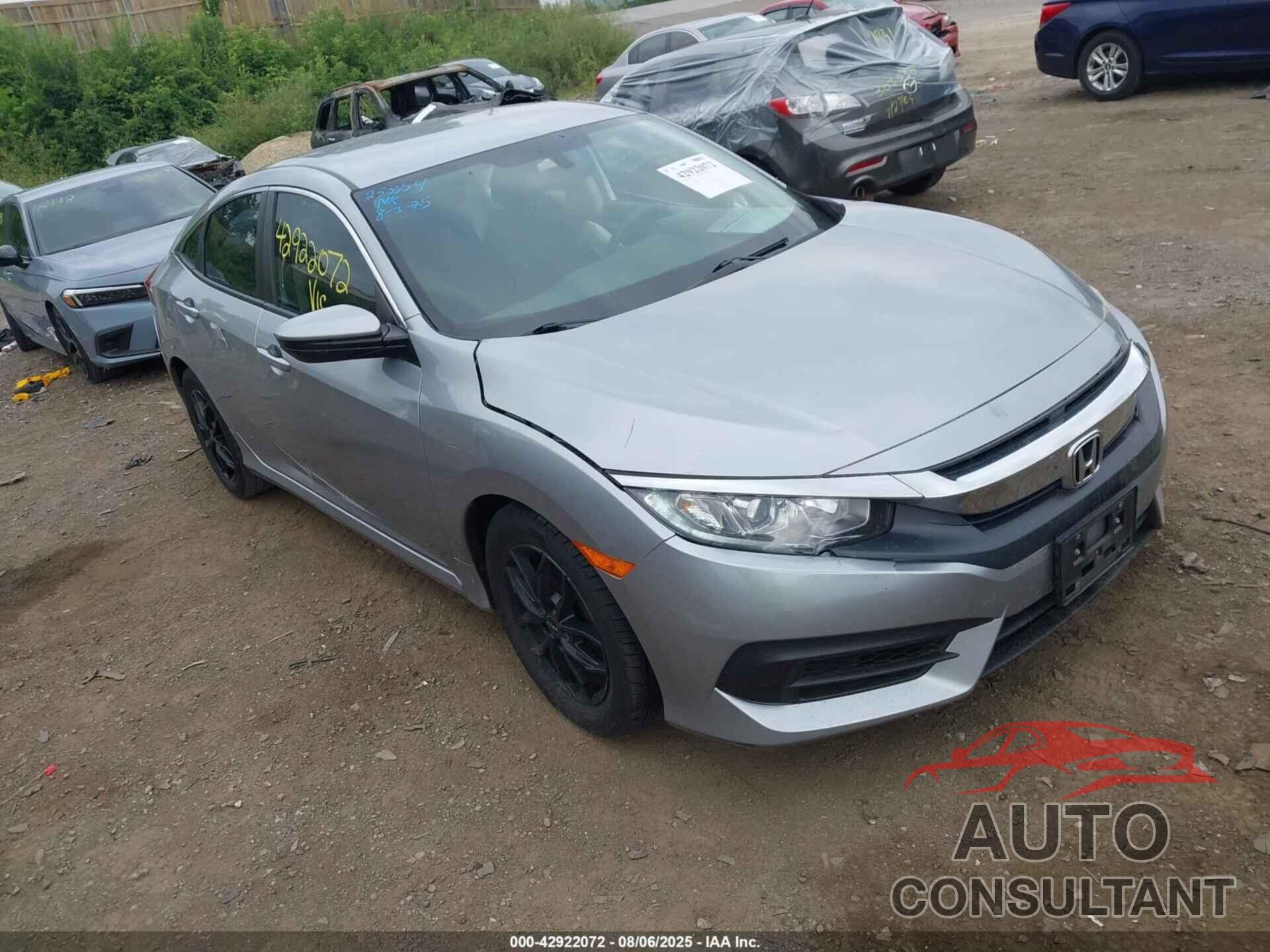 HONDA CIVIC 2017 - 19XFC2F55HE029321