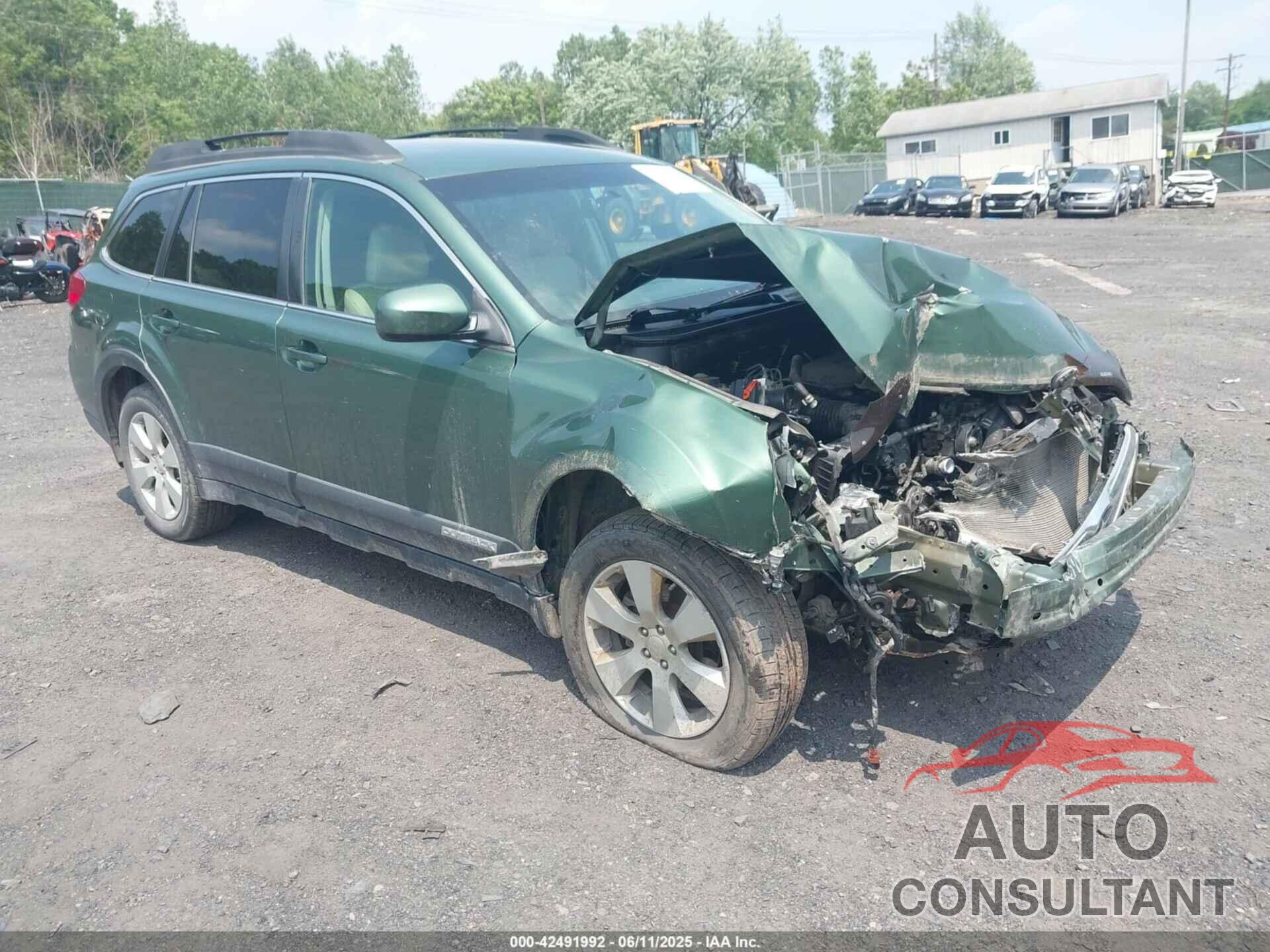 SUBARU OUTBACK 2011 - 4S4BRBBC7B3370098