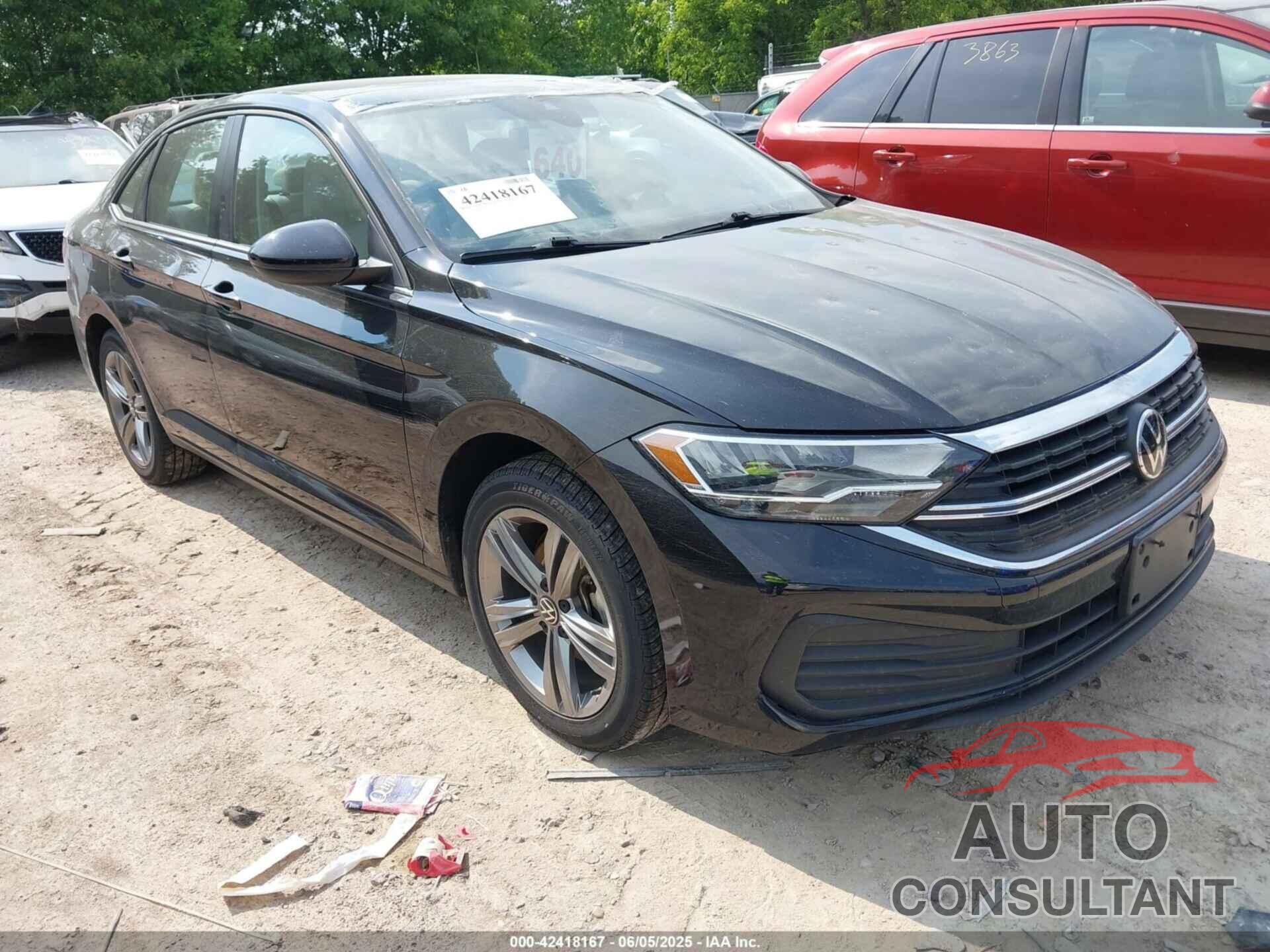 VOLKSWAGEN JETTA 2022 - 3VW7M7BU5NM011041