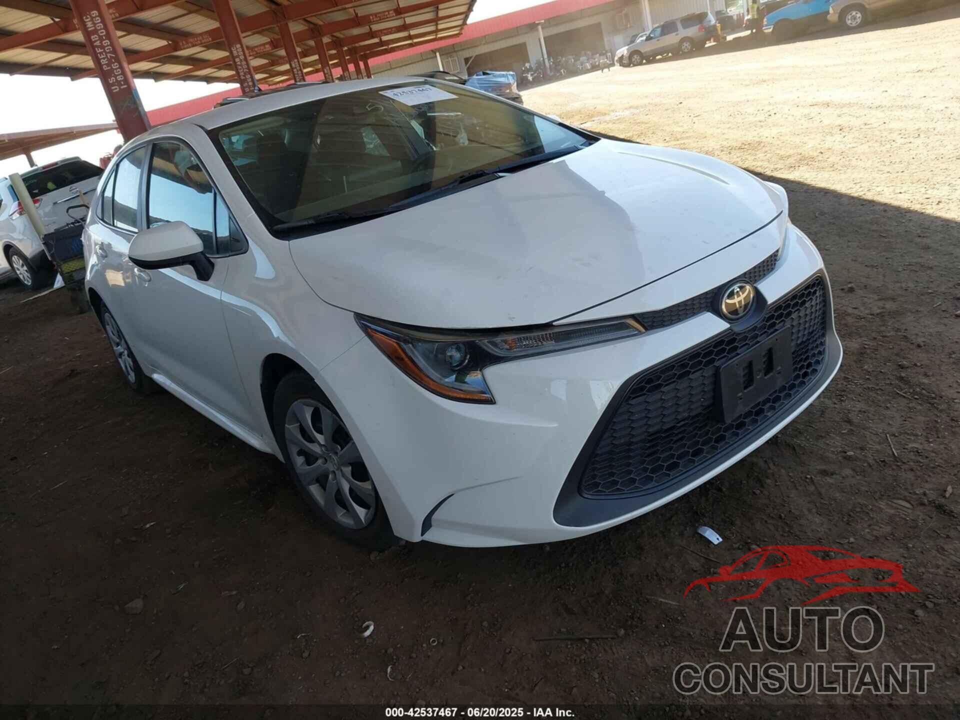 TOYOTA COROLLA 2021 - 5YFEPMAE3MP248869