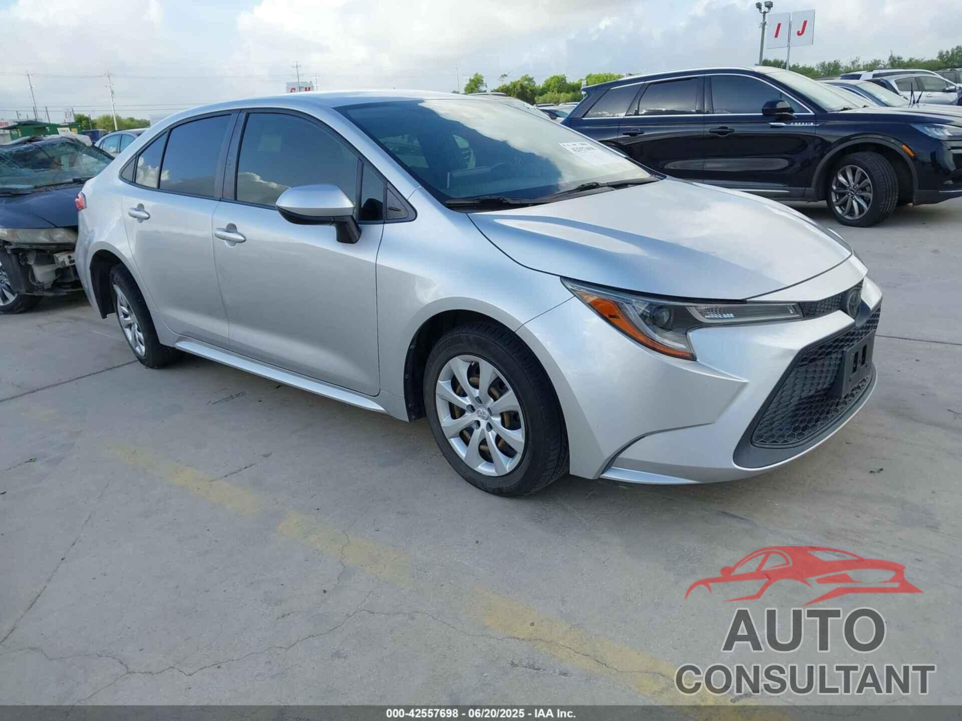 TOYOTA COROLLA 2020 - JTDEPRAE3LJ072468