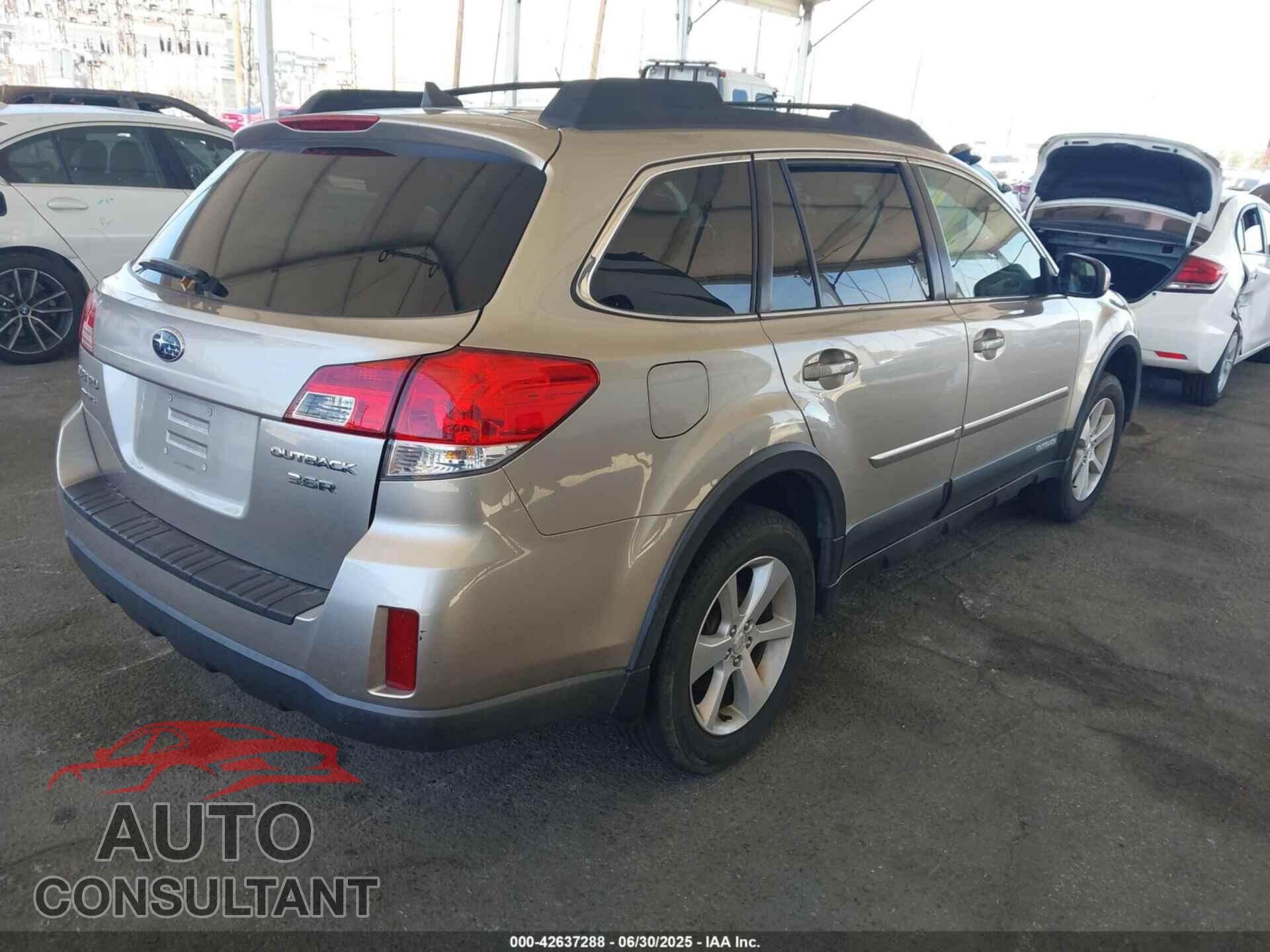 SUBARU OUTBACK 2014 - 4S4BRDKC8E2203576