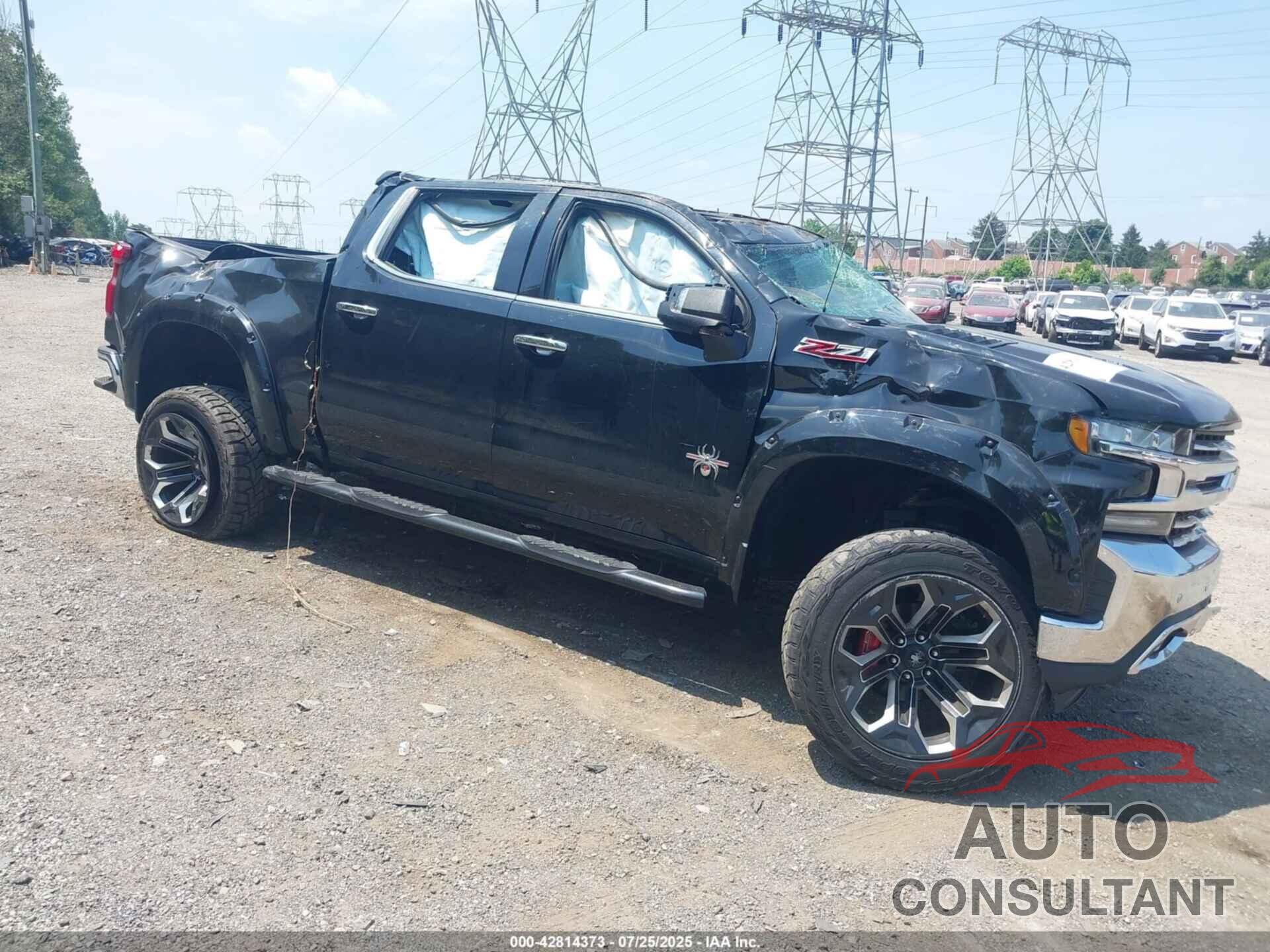 CHEVROLET SILVERADO 1500 2019 - 3GCUYGEL7KG241879