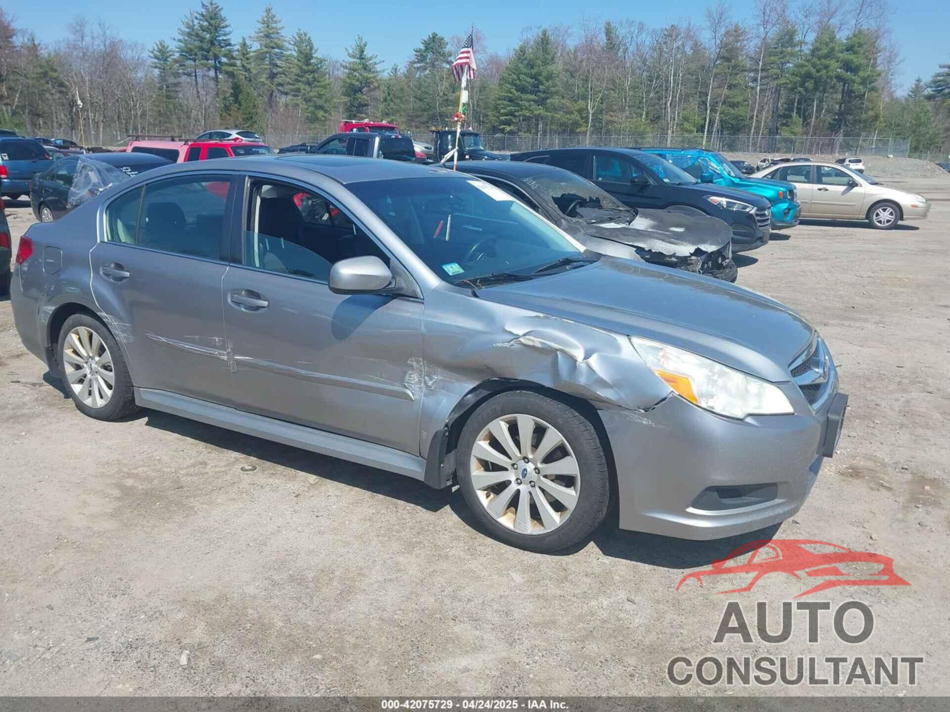 SUBARU LEGACY 2011 - 4S3BMBK64B3261241