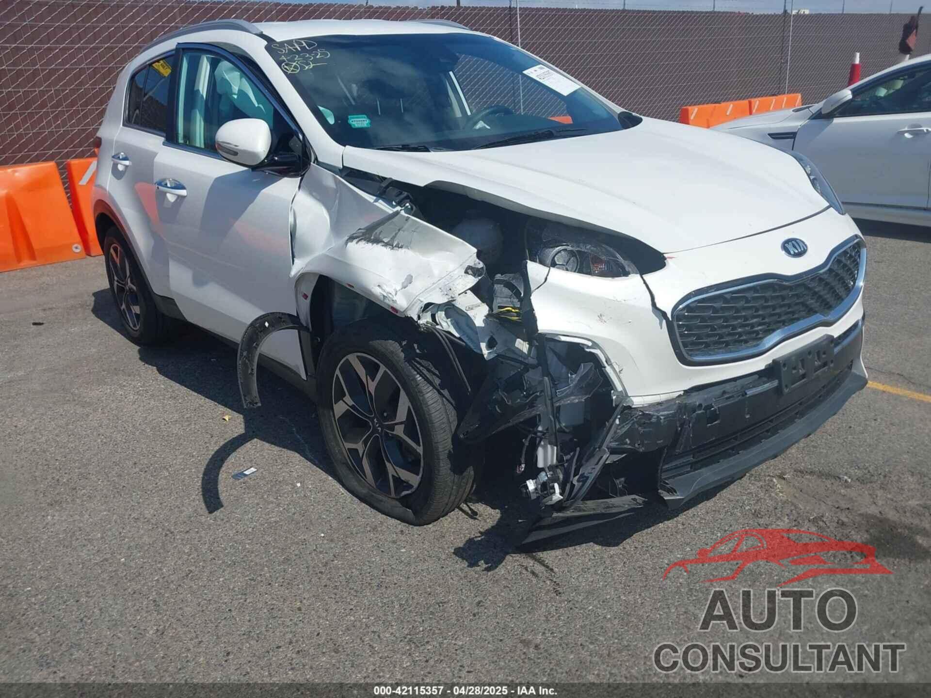 KIA SPORTAGE 2021 - KNDPN3ACXM7936960