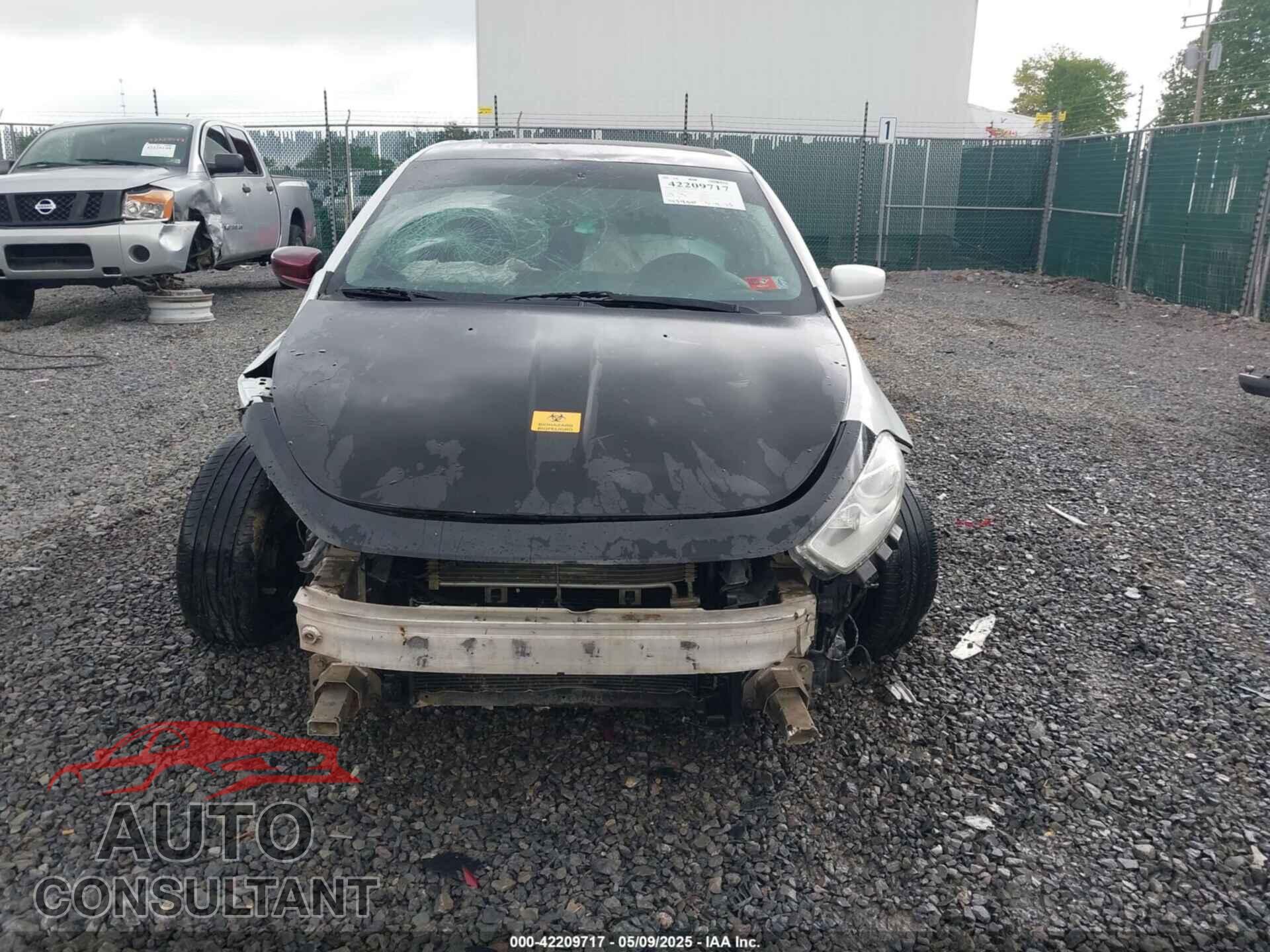 DODGE DART 2013 - 1C3CDFAA5DD286989