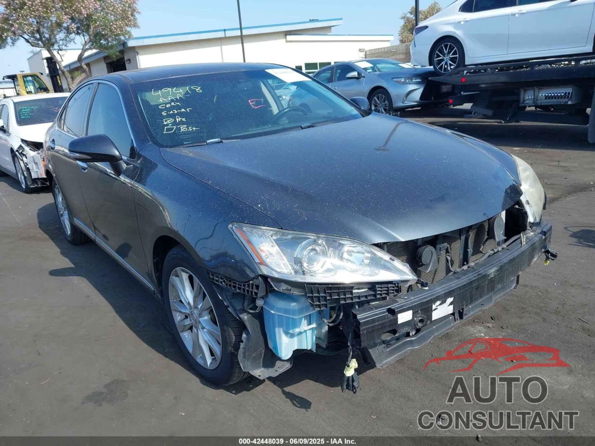 LEXUS ES 350 2011 - JTHBK1EG6B2430989