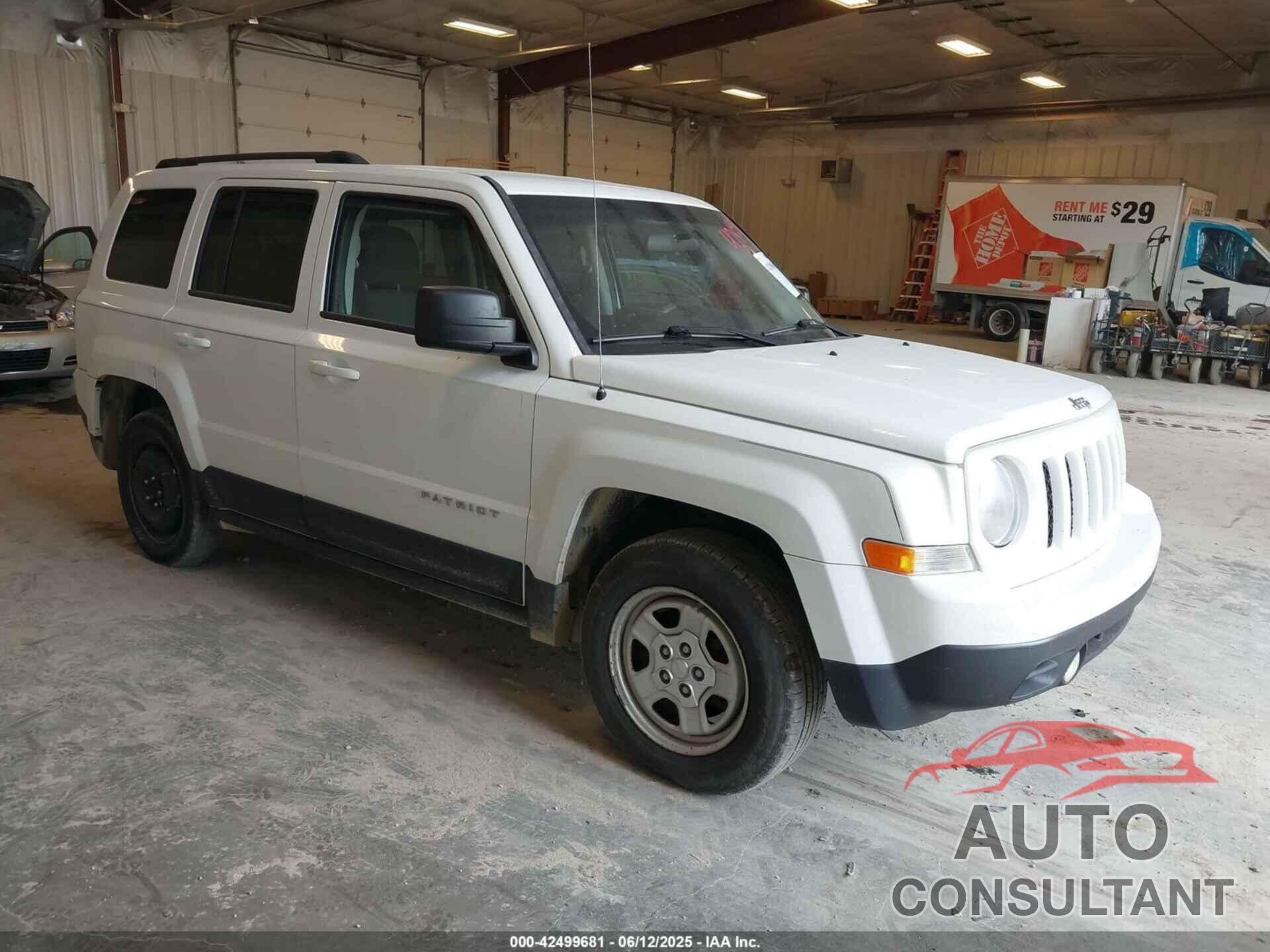 JEEP PATRIOT 2012 - 1C4NJPBA8CD610534