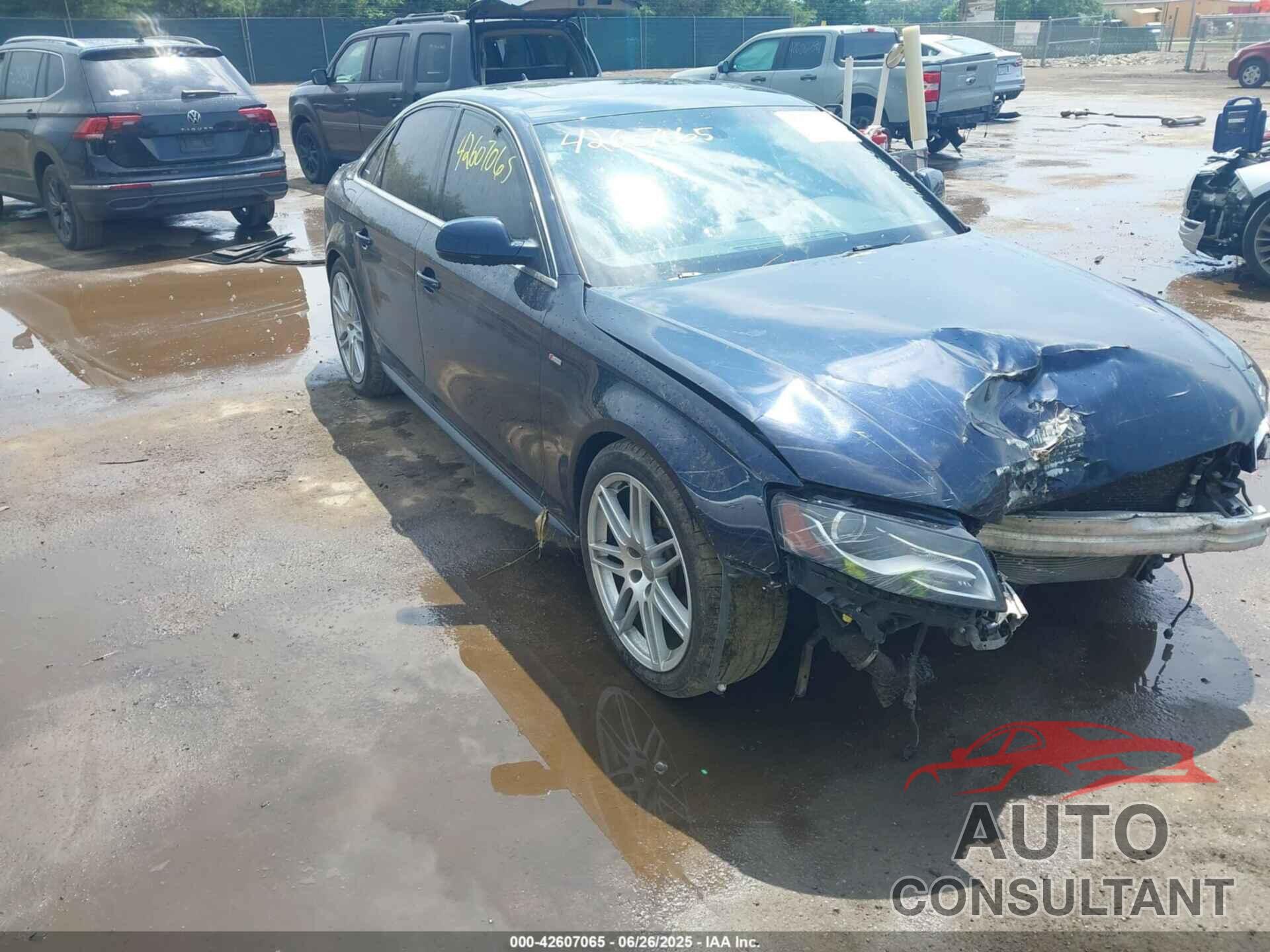 AUDI A4 2011 - WAUMFAFL1BN052389